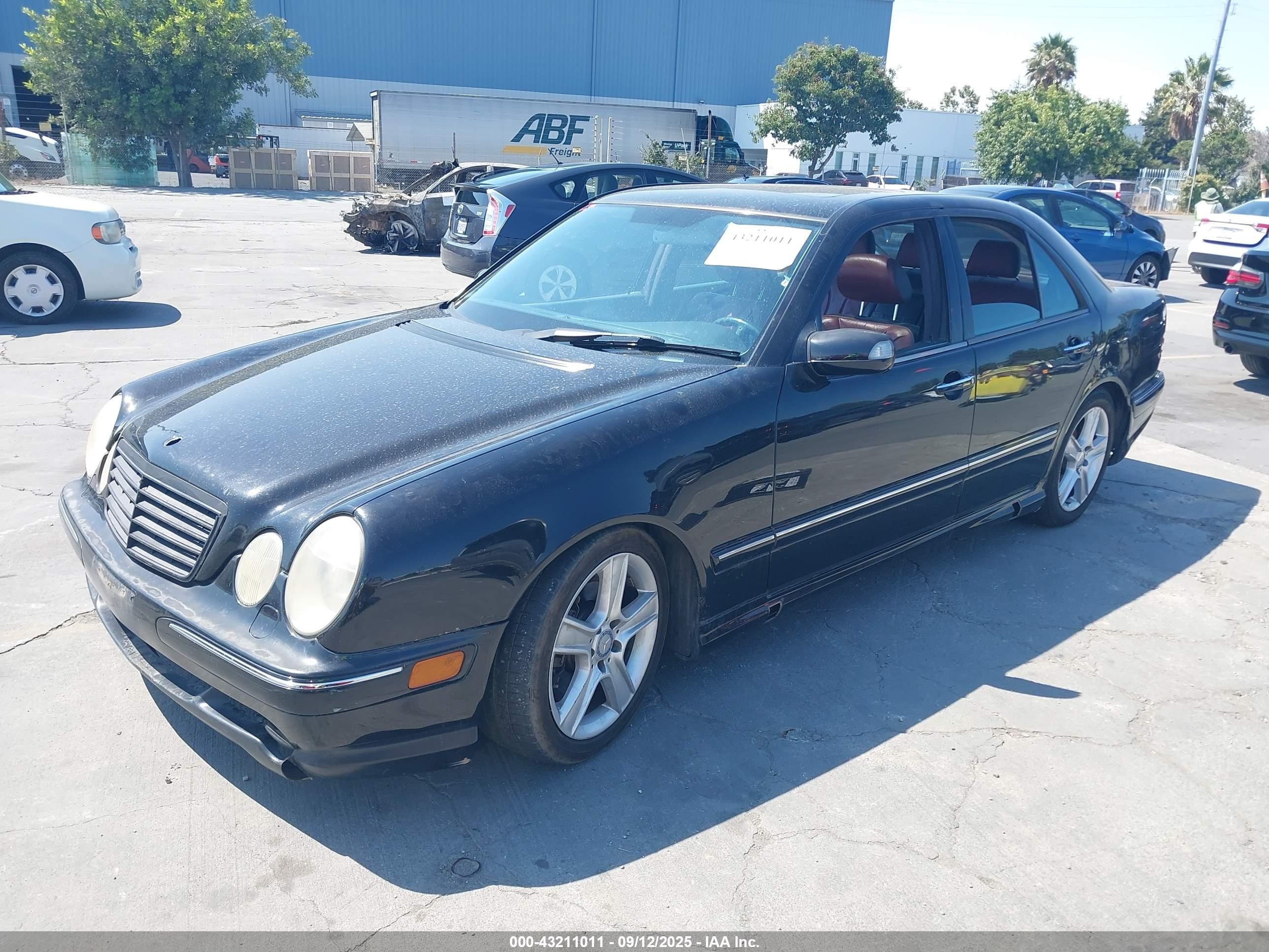 2001 Mercedes-benz E 55 Amg   Black vin: WDBJF74J01B226140