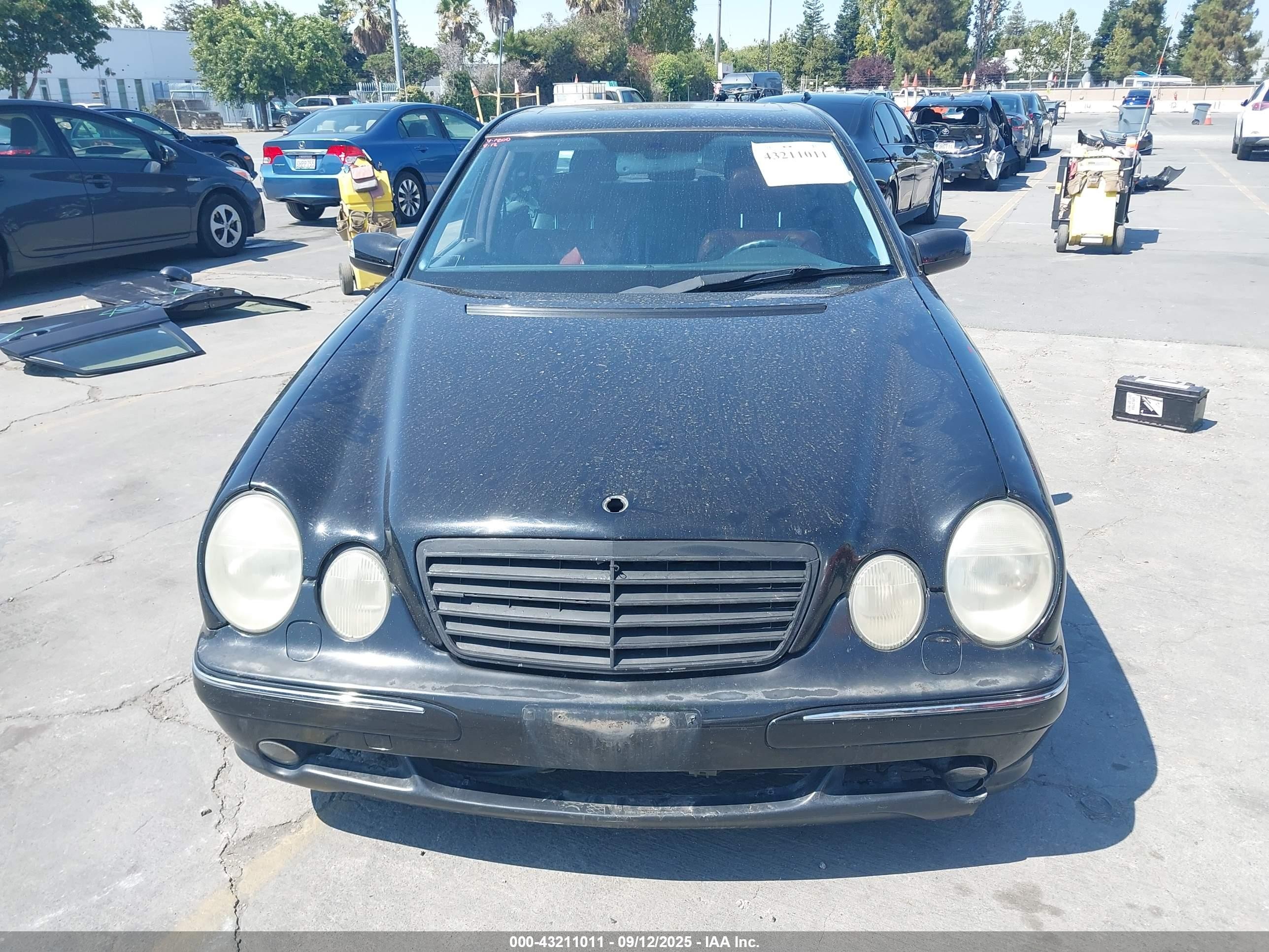 2001 Mercedes-benz E 55 Amg   Black vin: WDBJF74J01B226140