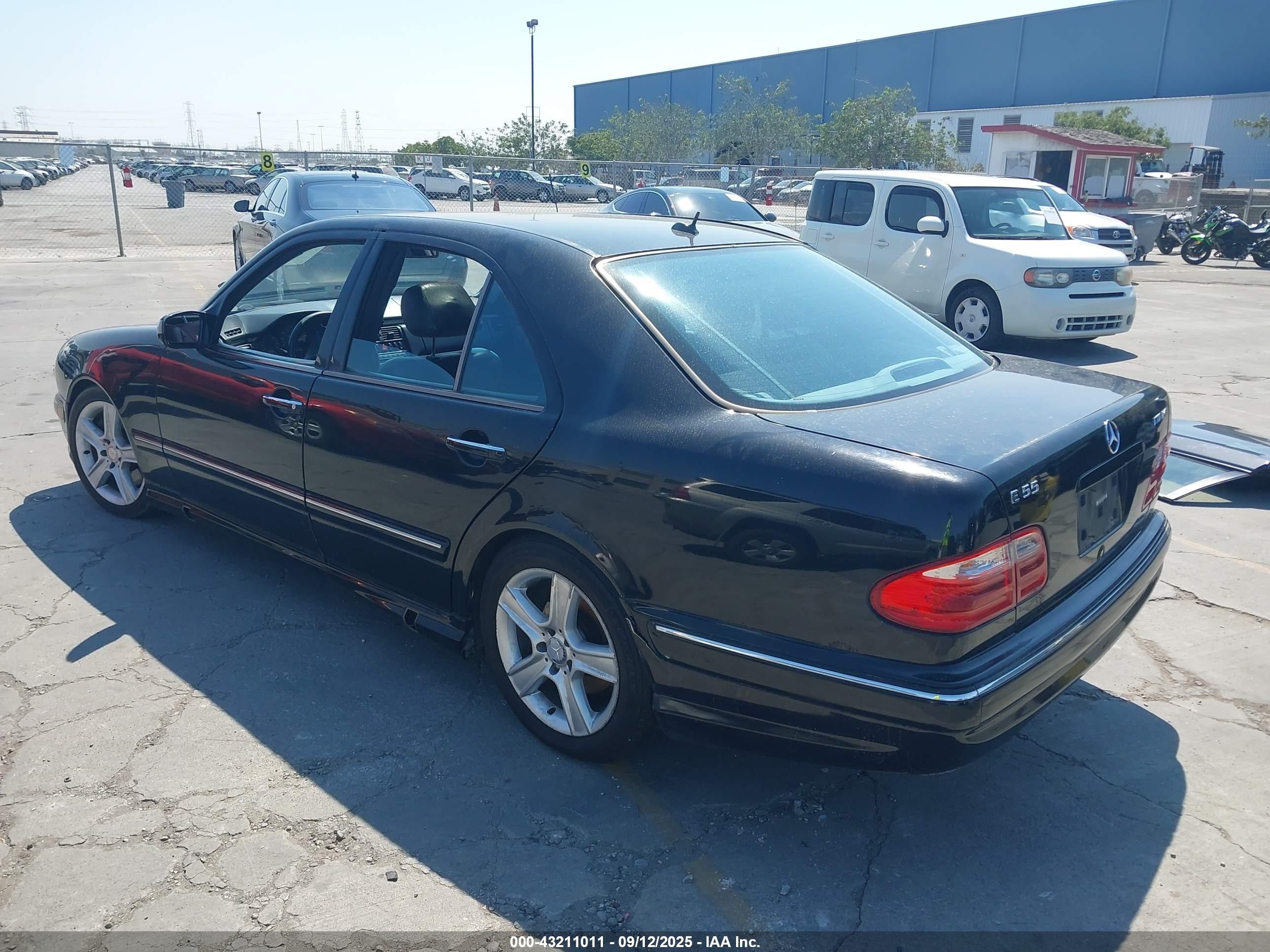 2001 Mercedes-benz E 55 Amg   Black vin: WDBJF74J01B226140