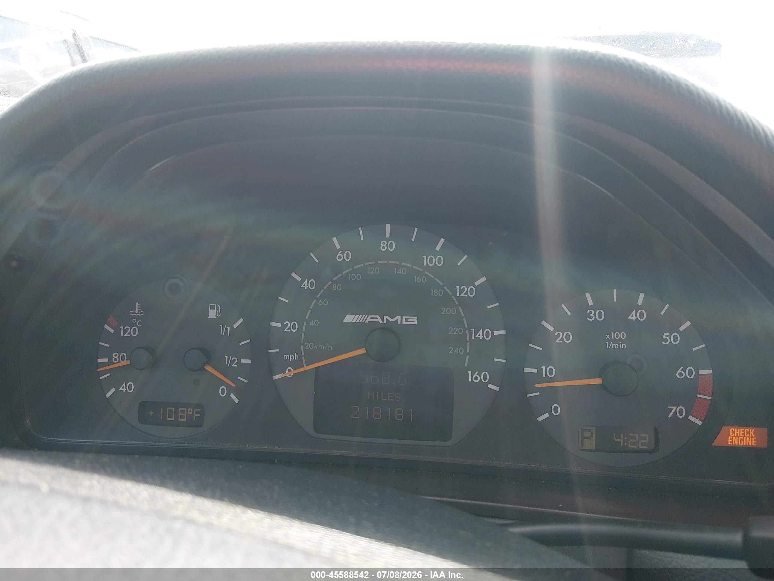 2000 Mercedes-benz E 55 Amg   Gray vin: WDBJF74J0YB071714