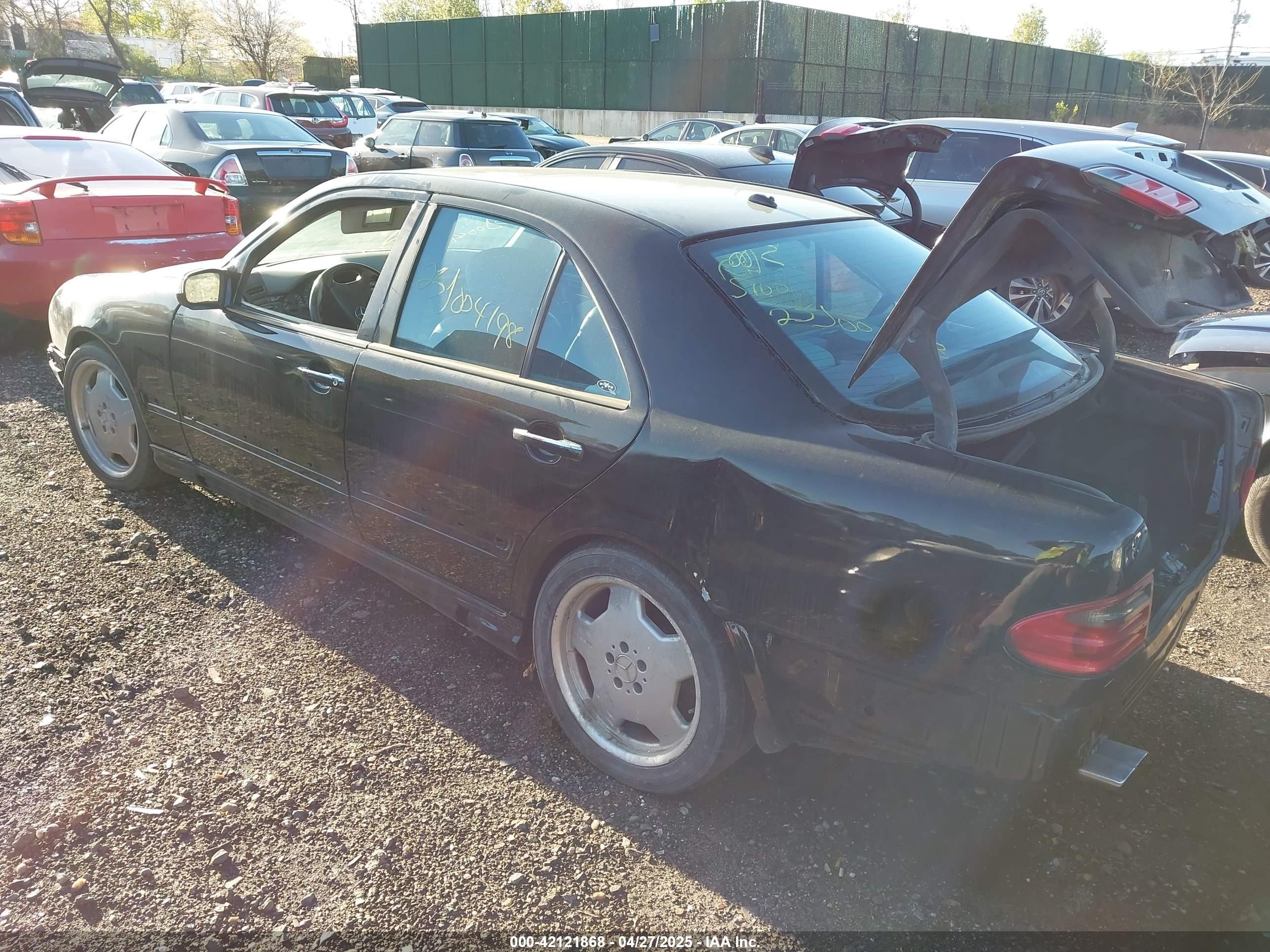 2001 Mercedes-benz E 55 Amg   Black vin: WDBJF74J11B270115