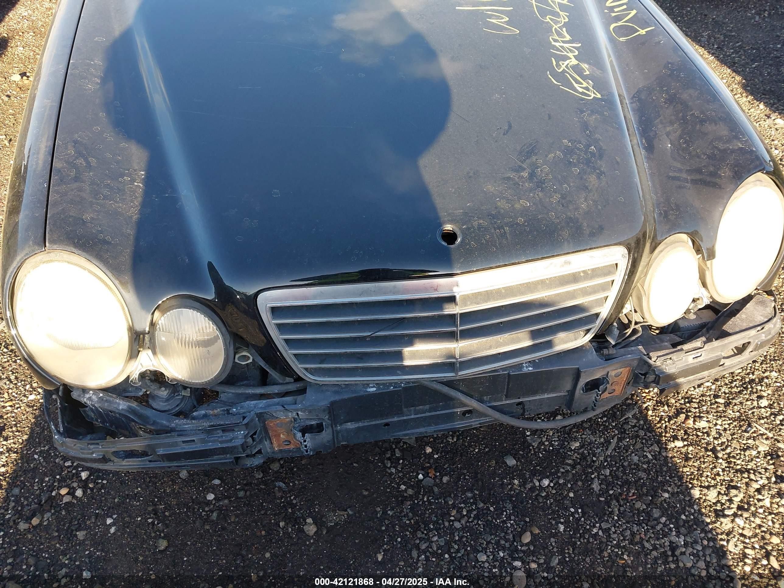 2001 Mercedes-benz E 55 Amg   Black vin: WDBJF74J11B270115