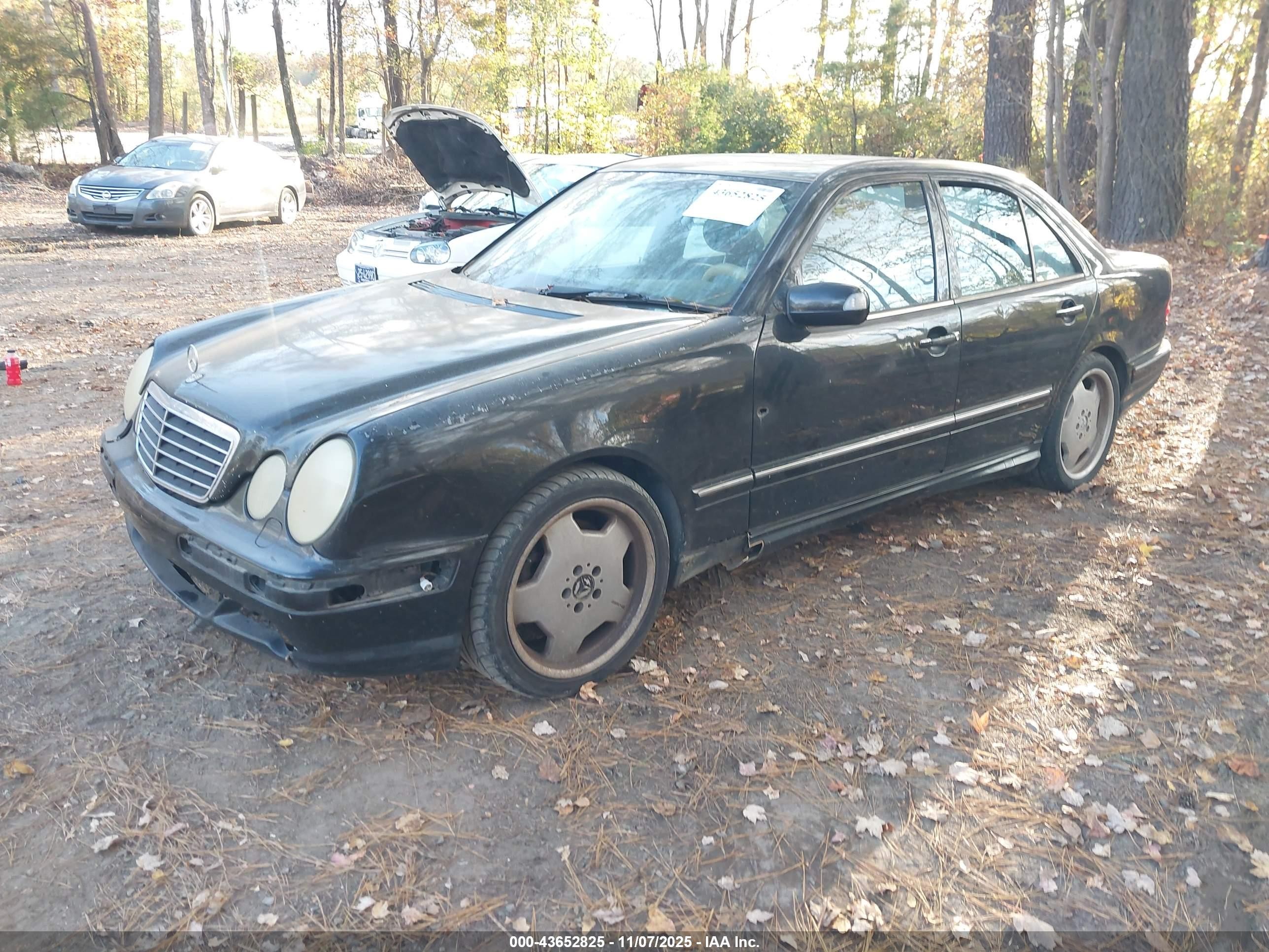 2000 Mercedes-benz E 55 Amg   Черный vin: WDBJF74J1YB142368