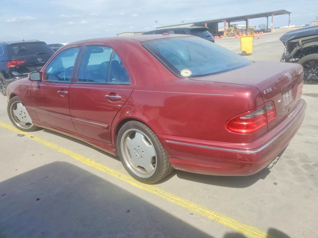 2000 Mercedes Benz E 55 Amg Бордовый vin: WDBJF74J2YB124395