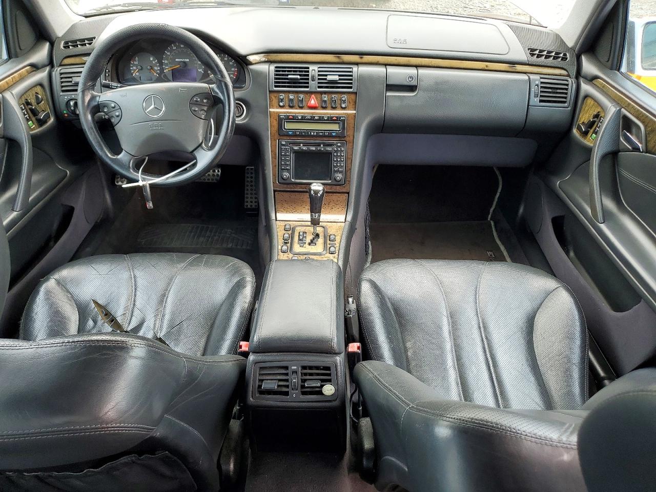 2001 Mercedes-benz E 55 Amg Silver vin: WDBJF74J31B309660