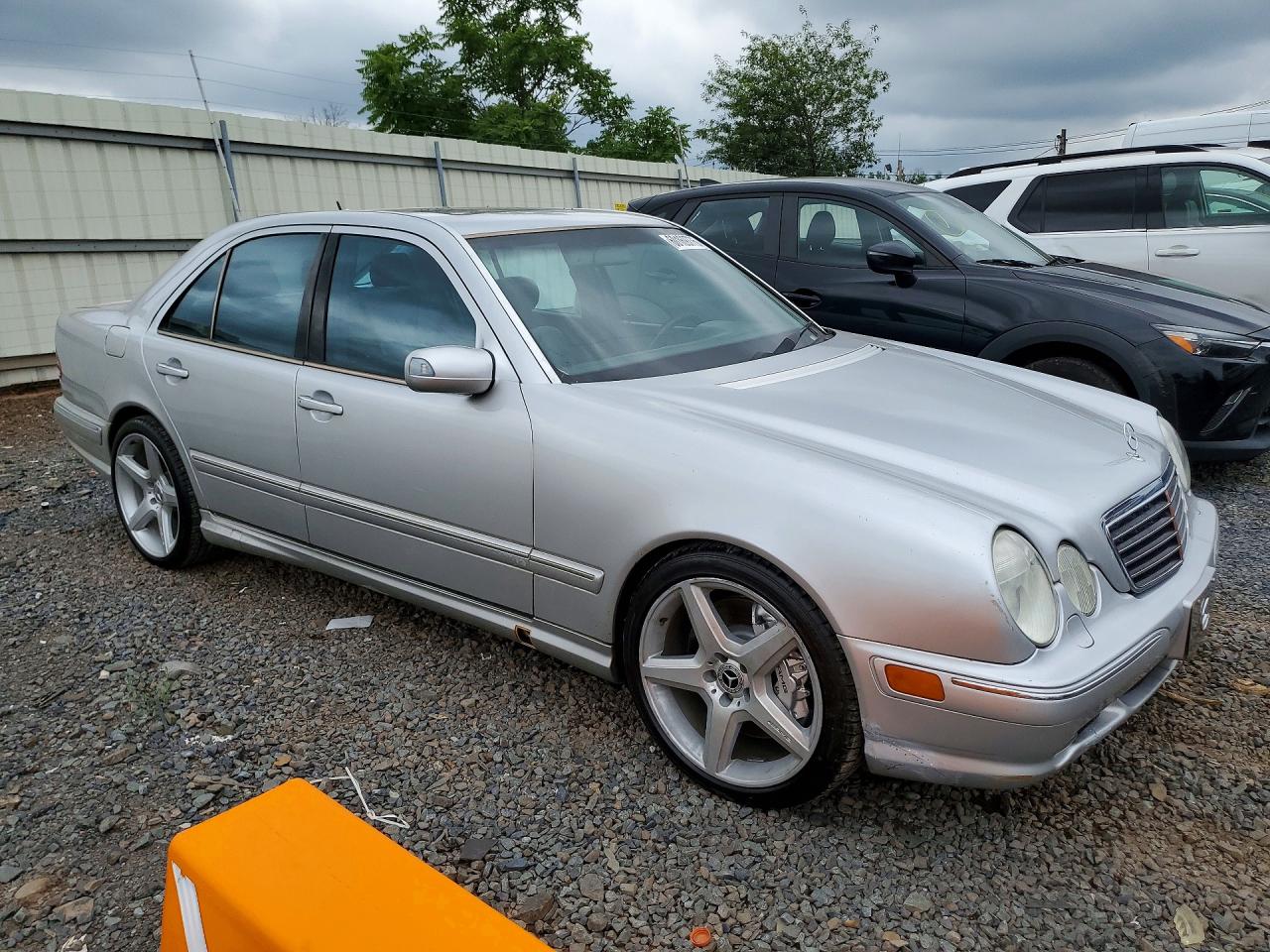 2001 Mercedes-benz E 55 Amg Silver vin: WDBJF74J31B309660