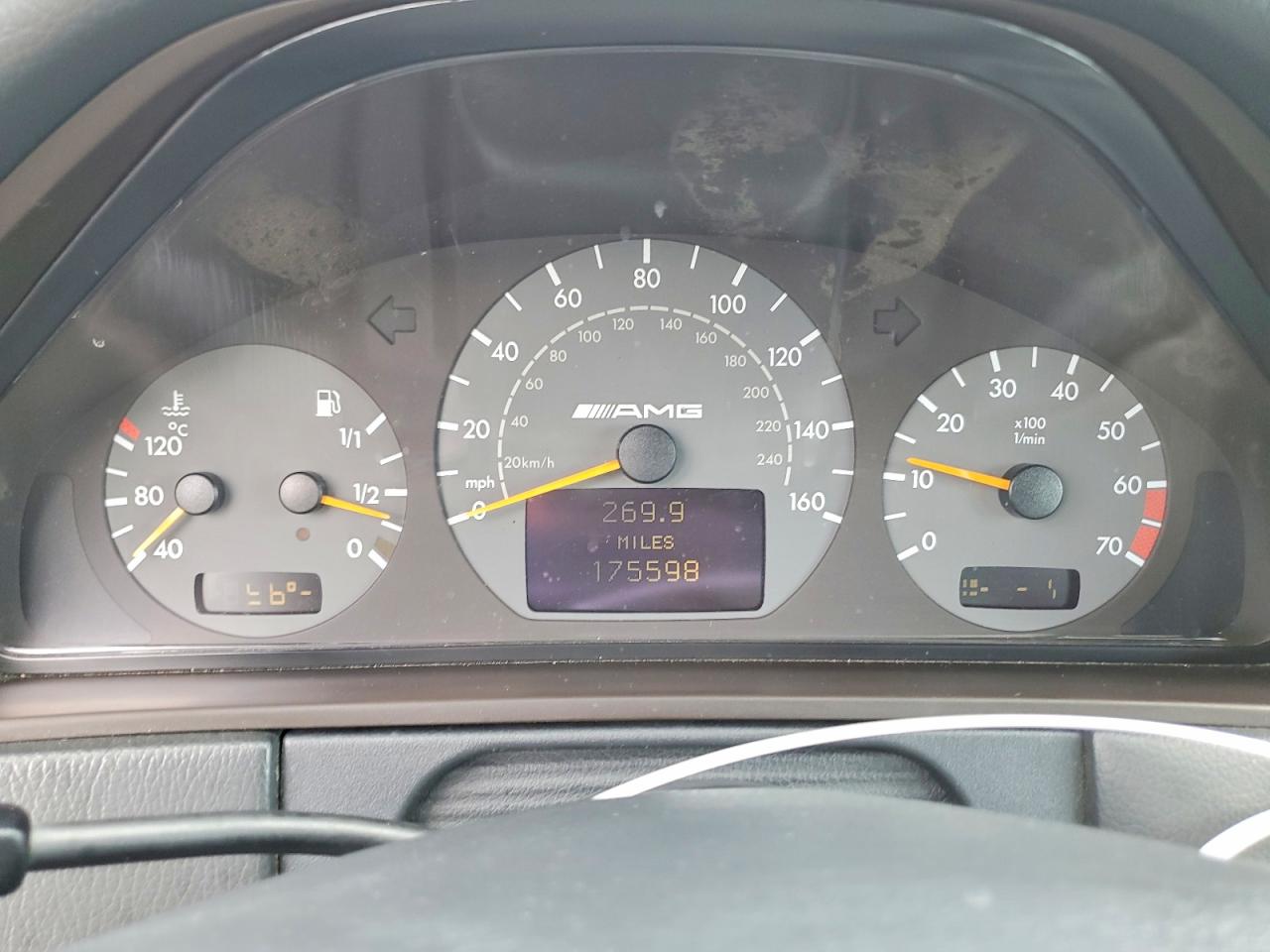 2001 Mercedes-benz E 55 Amg Silver vin: WDBJF74J31B309660