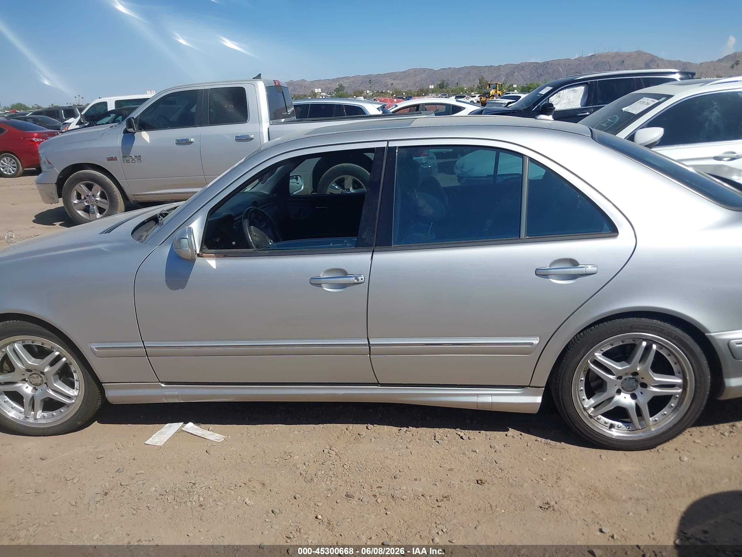 2001 Mercedes-benz E 55 Amg   Gray vin: WDBJF74J31B340312