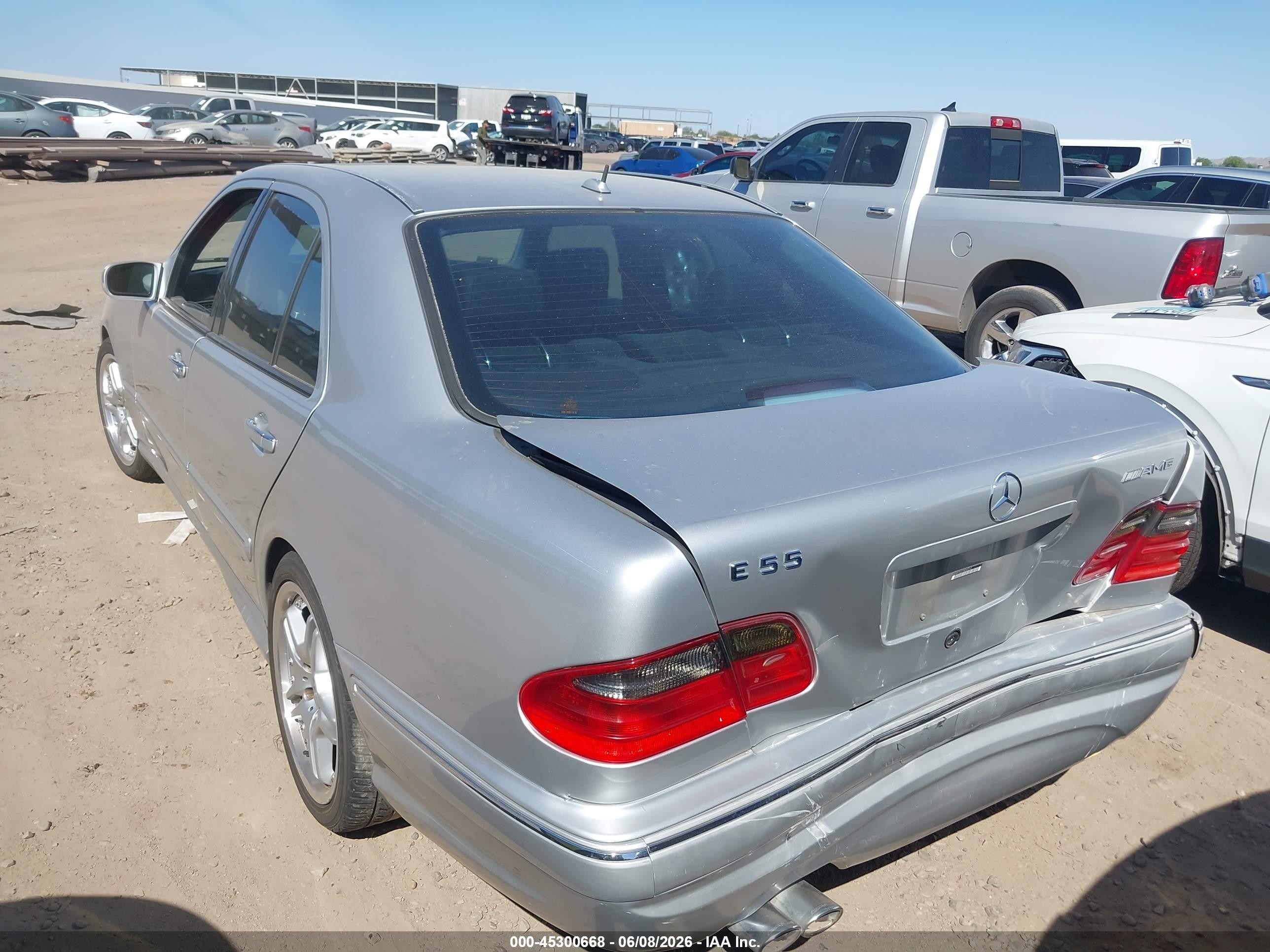 2001 Mercedes-benz E 55 Amg   Gray vin: WDBJF74J31B340312