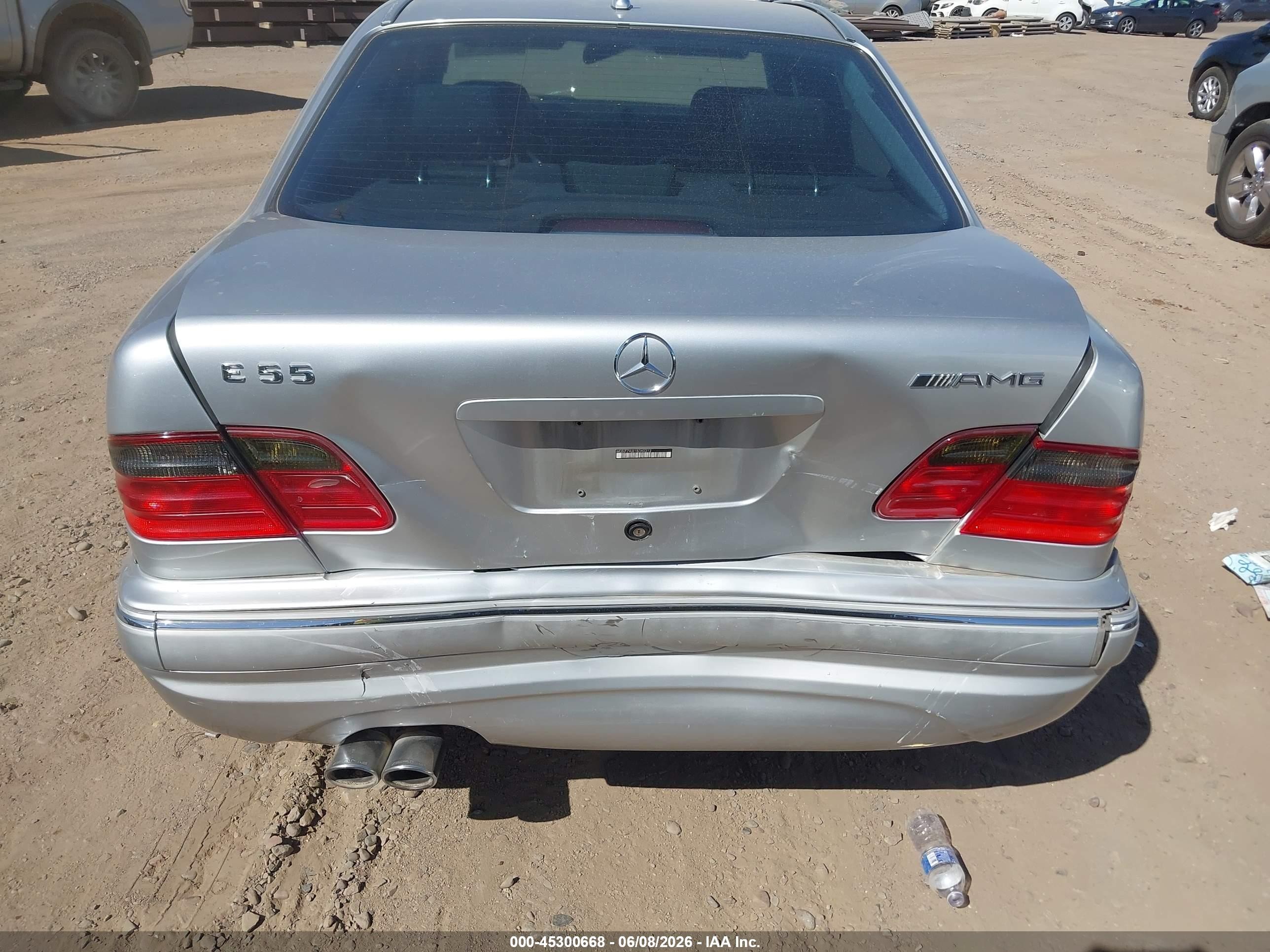 2001 Mercedes-benz E 55 Amg   Gray vin: WDBJF74J31B340312