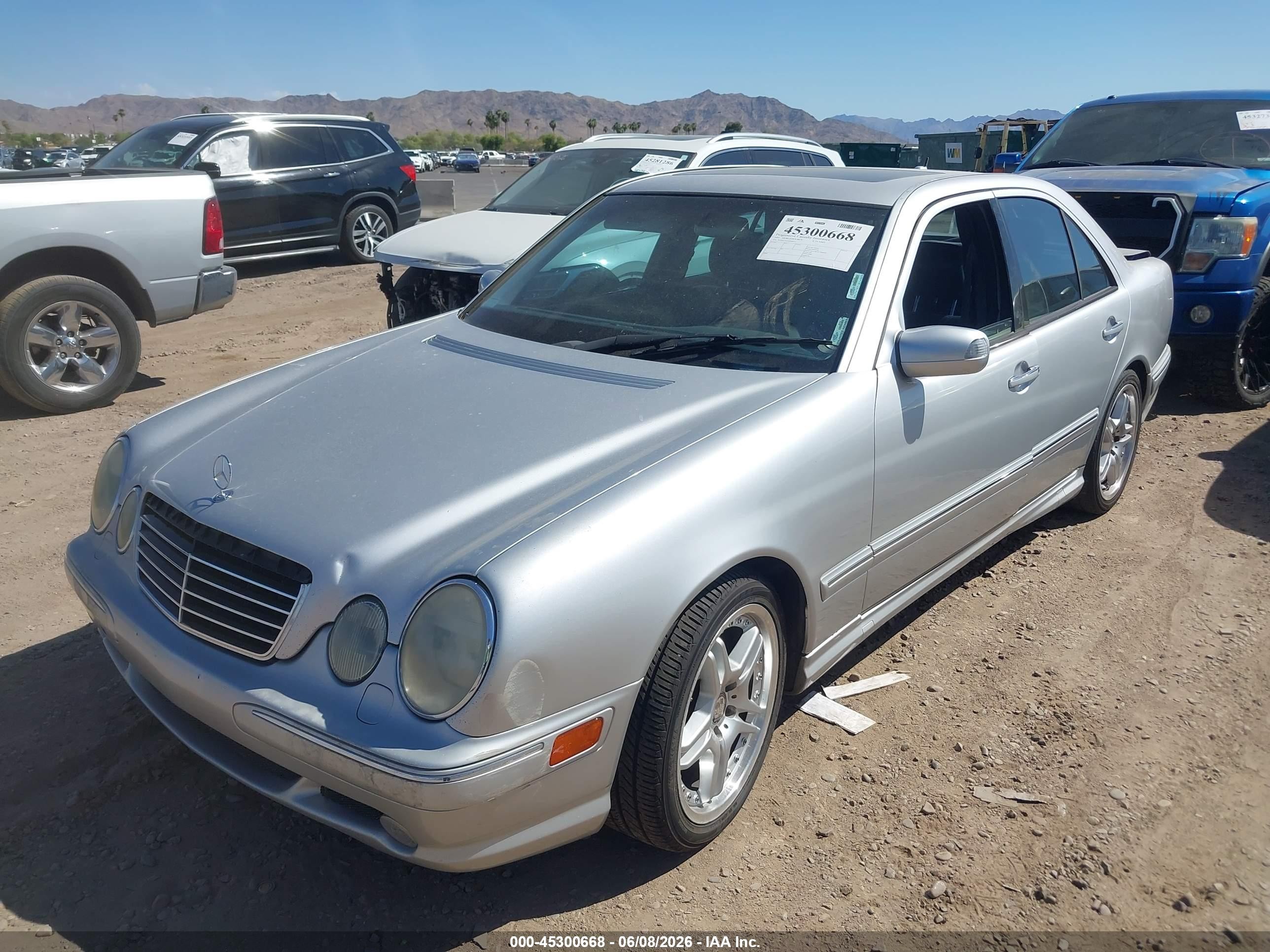 2001 Mercedes-benz E 55 Amg   Gray vin: WDBJF74J31B340312
