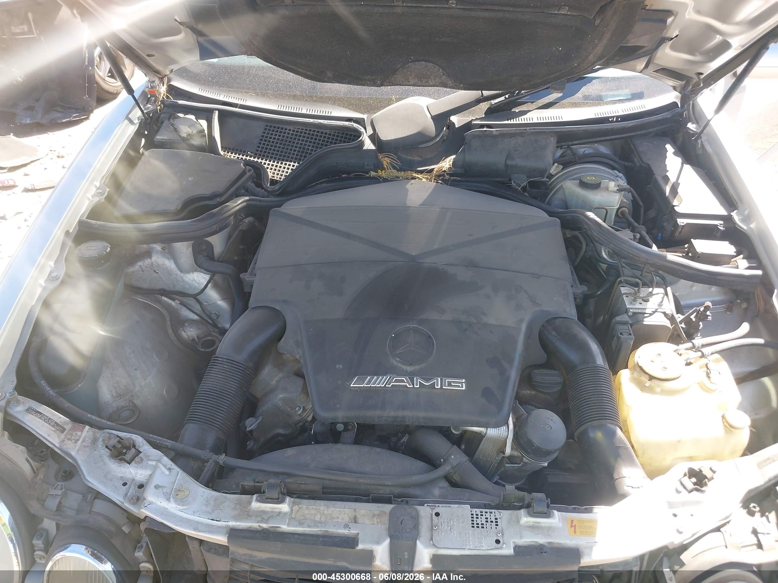 2001 Mercedes-benz E 55 Amg   Gray vin: WDBJF74J31B340312