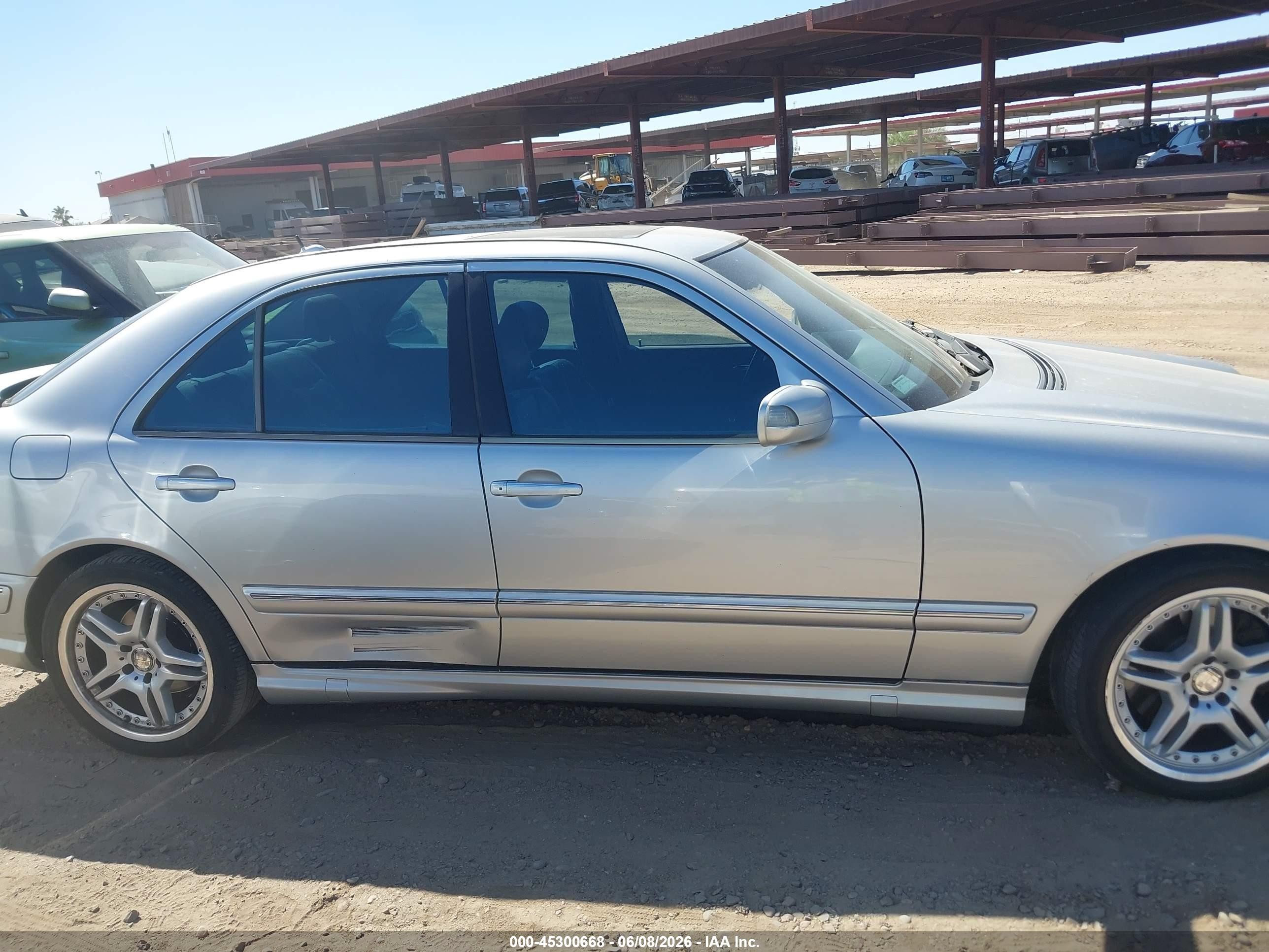 2001 Mercedes-benz E 55 Amg   Gray vin: WDBJF74J31B340312