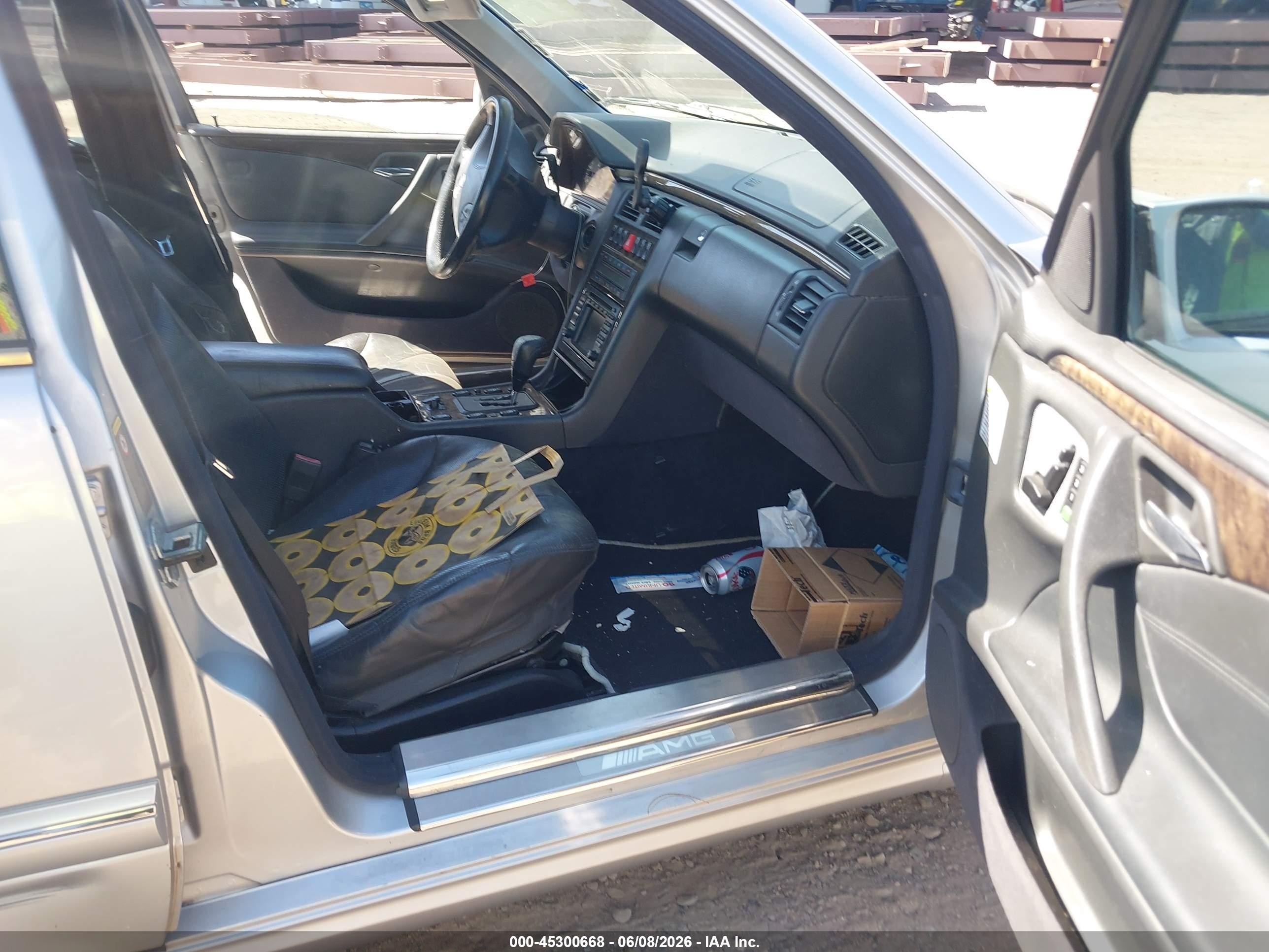 2001 Mercedes-benz E 55 Amg   Gray vin: WDBJF74J31B340312