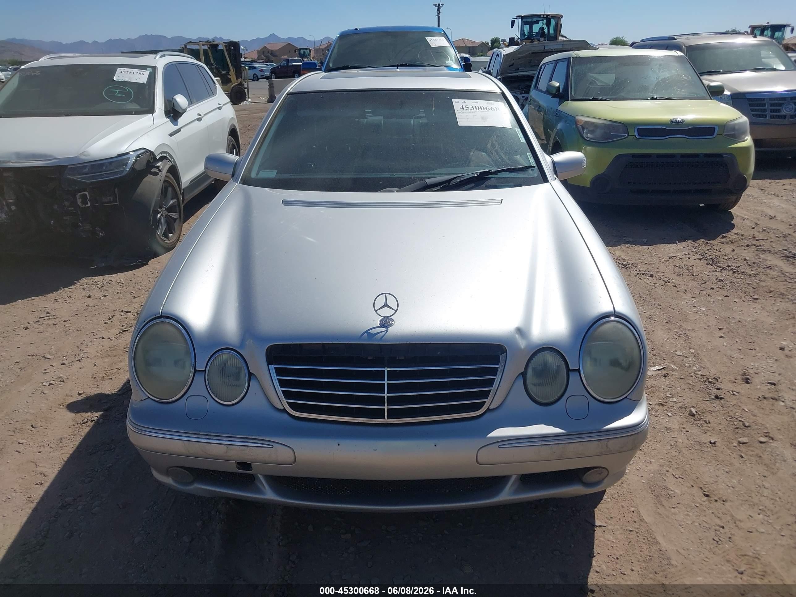 2001 Mercedes-benz E 55 Amg   Gray vin: WDBJF74J31B340312