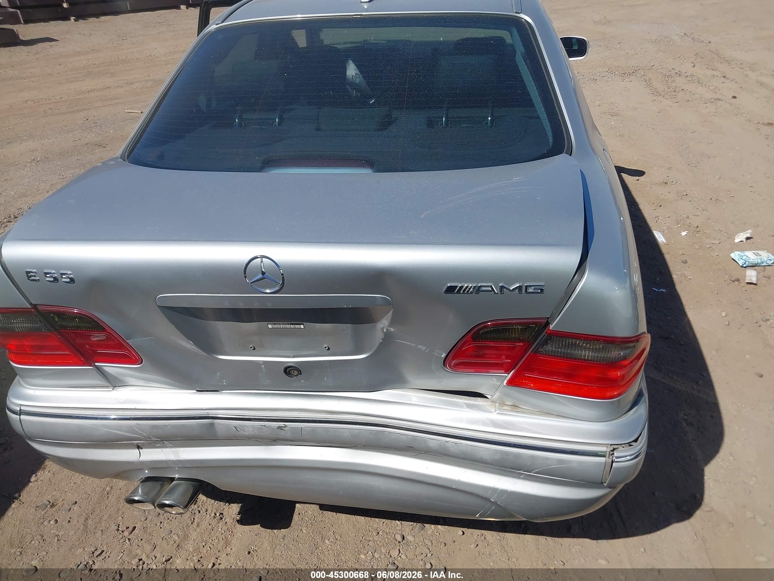 2001 Mercedes-benz E 55 Amg   Gray vin: WDBJF74J31B340312