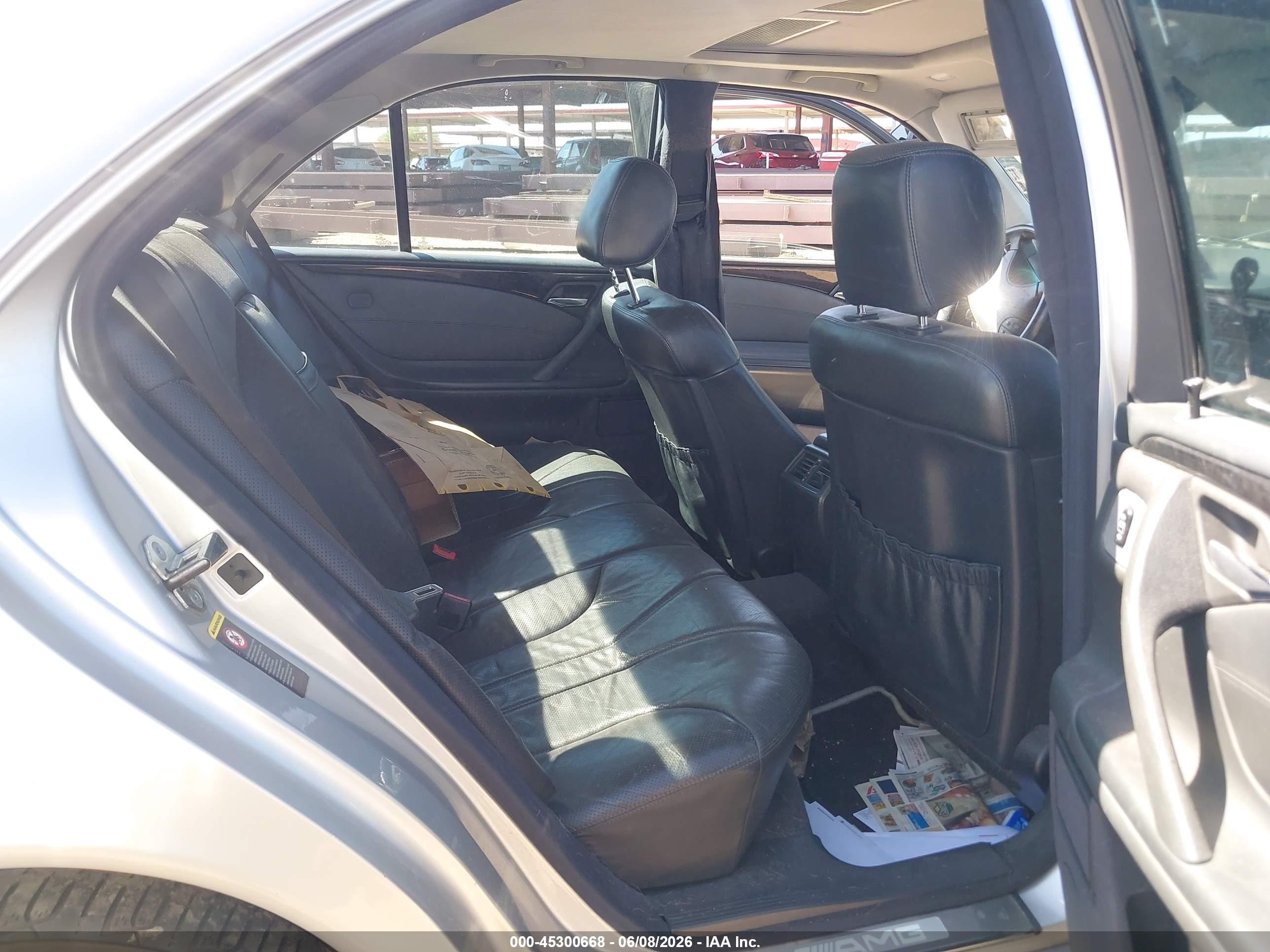 2001 Mercedes-benz E 55 Amg   Gray vin: WDBJF74J31B340312