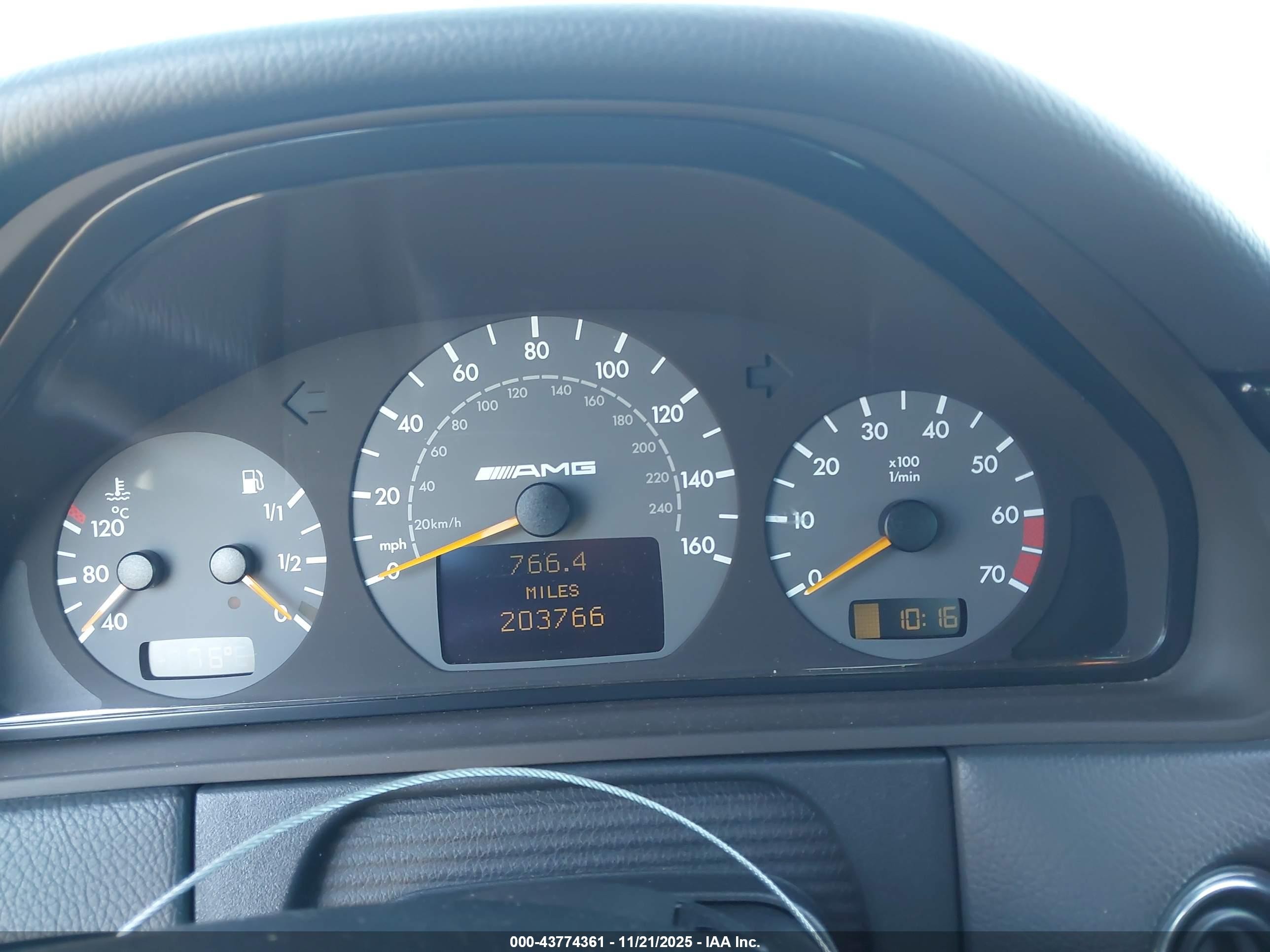 2001 Mercedes-benz E 55 Amg   Black vin: WDBJF74J41B345521