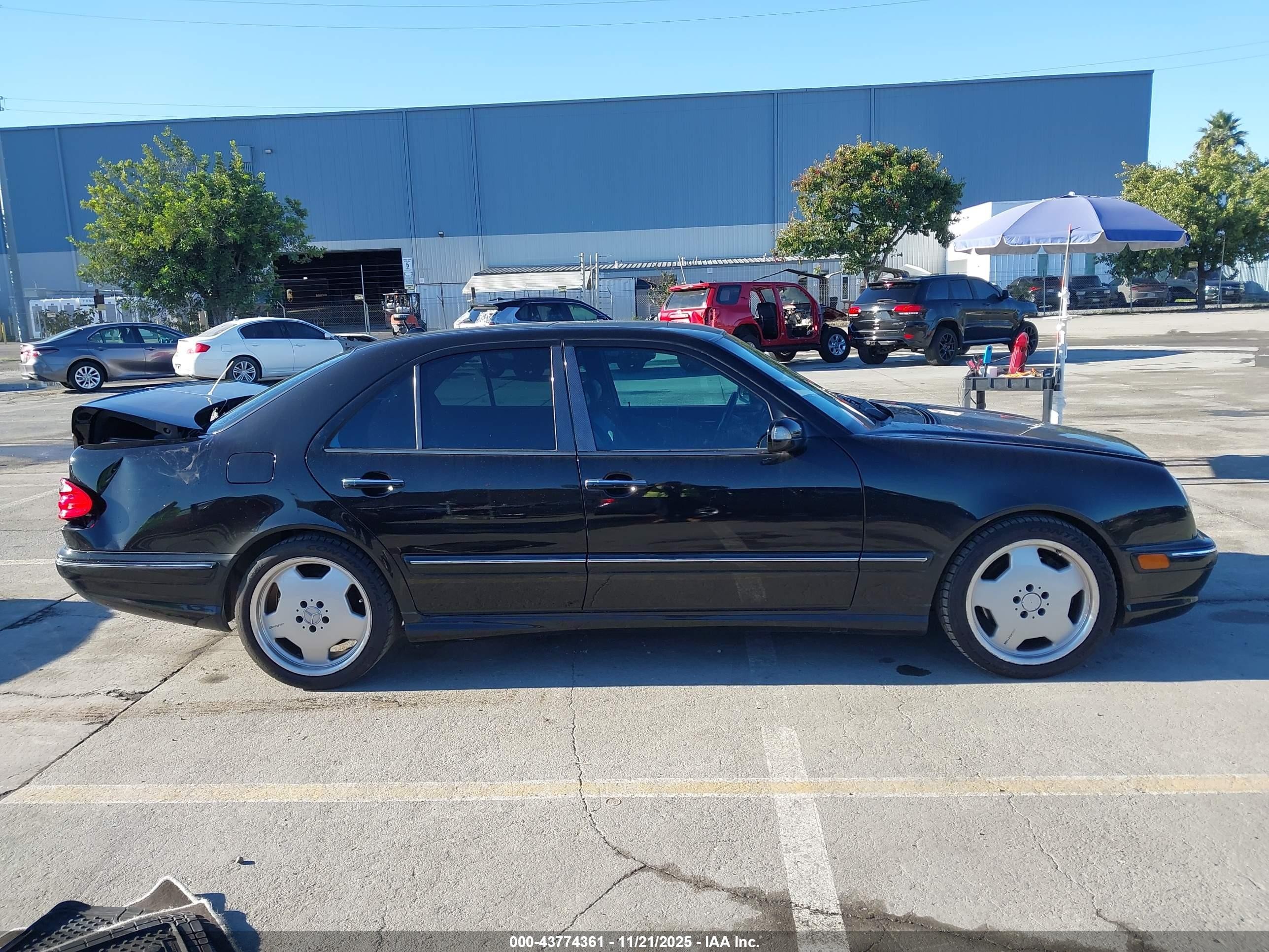 2001 Mercedes-benz E 55 Amg   Black vin: WDBJF74J41B345521