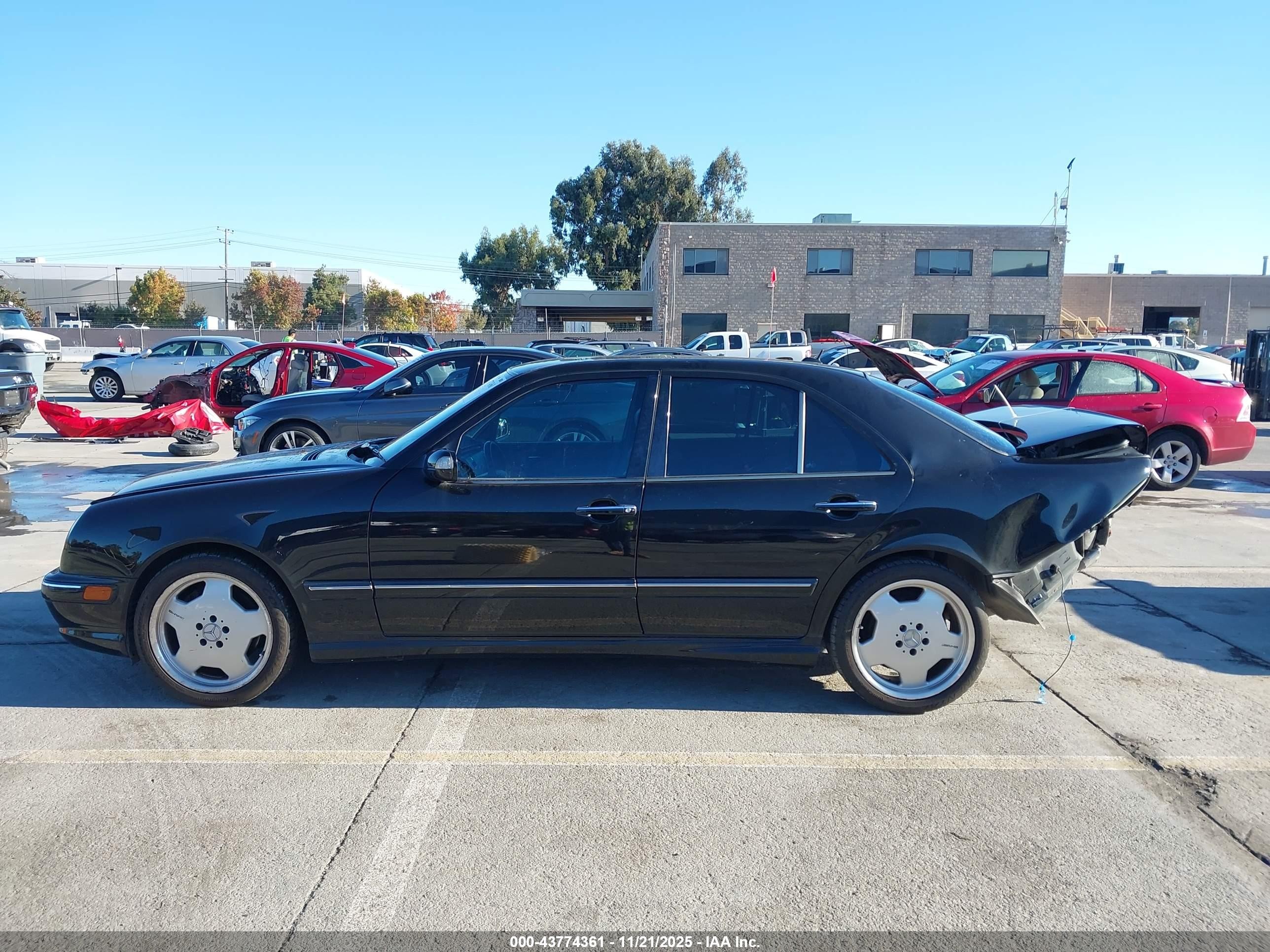 2001 Mercedes-benz E 55 Amg   Black vin: WDBJF74J41B345521