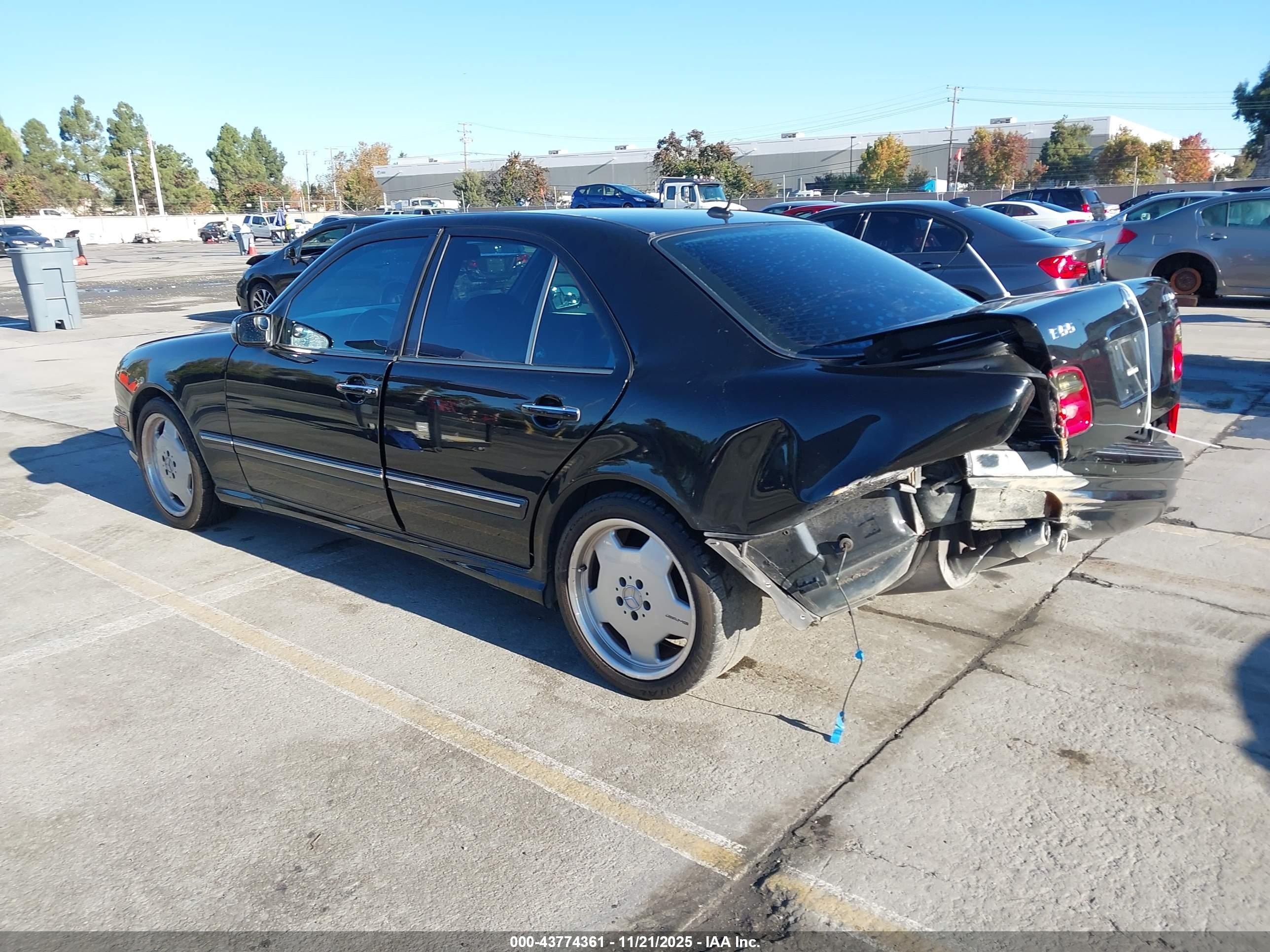 2001 Mercedes-benz E 55 Amg   Black vin: WDBJF74J41B345521