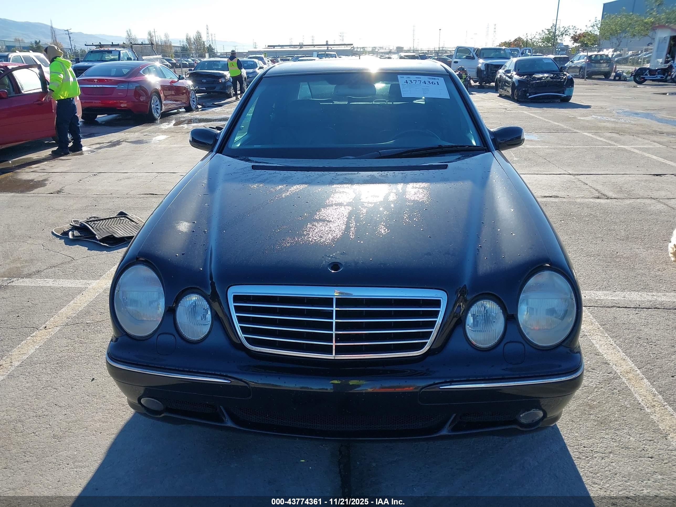 2001 Mercedes-benz E 55 Amg   Black vin: WDBJF74J41B345521