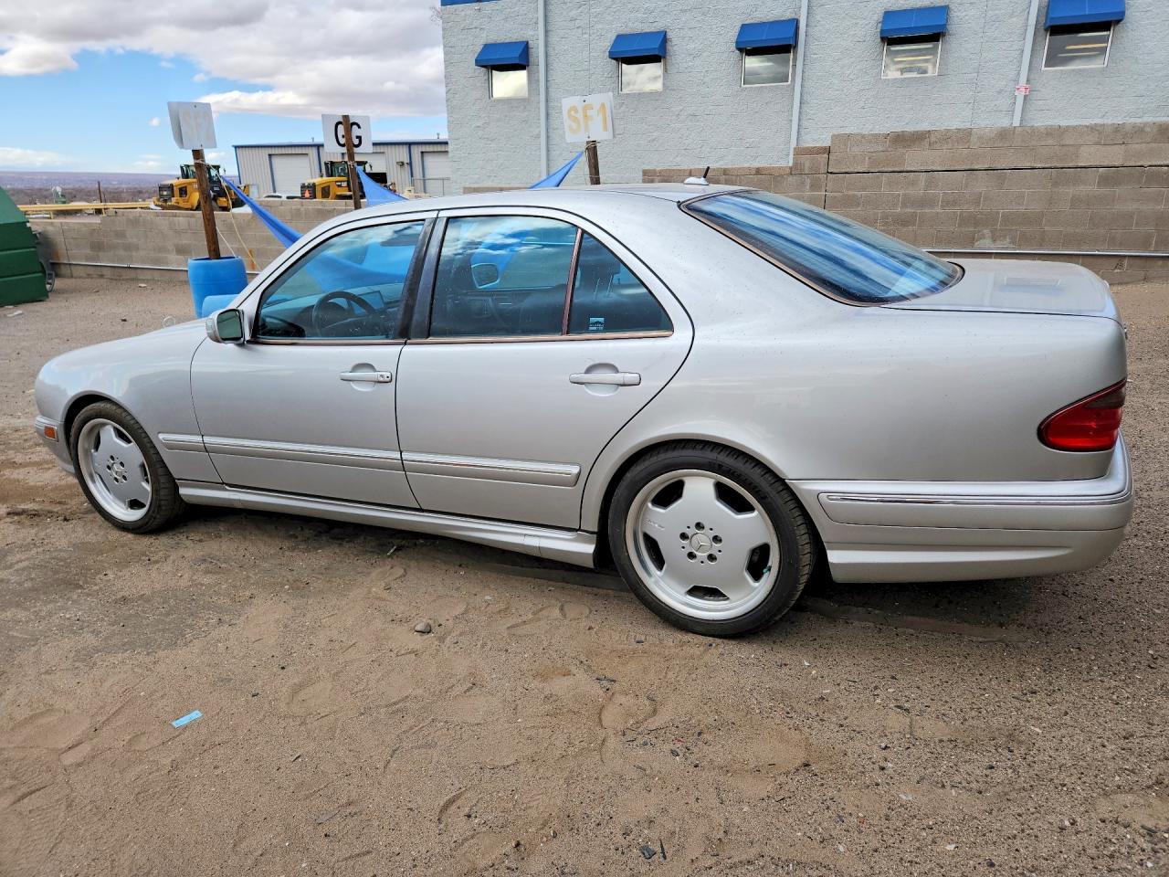 2000 Mercedes-benz E 55 Amg Silver vin: WDBJF74J6YB056473