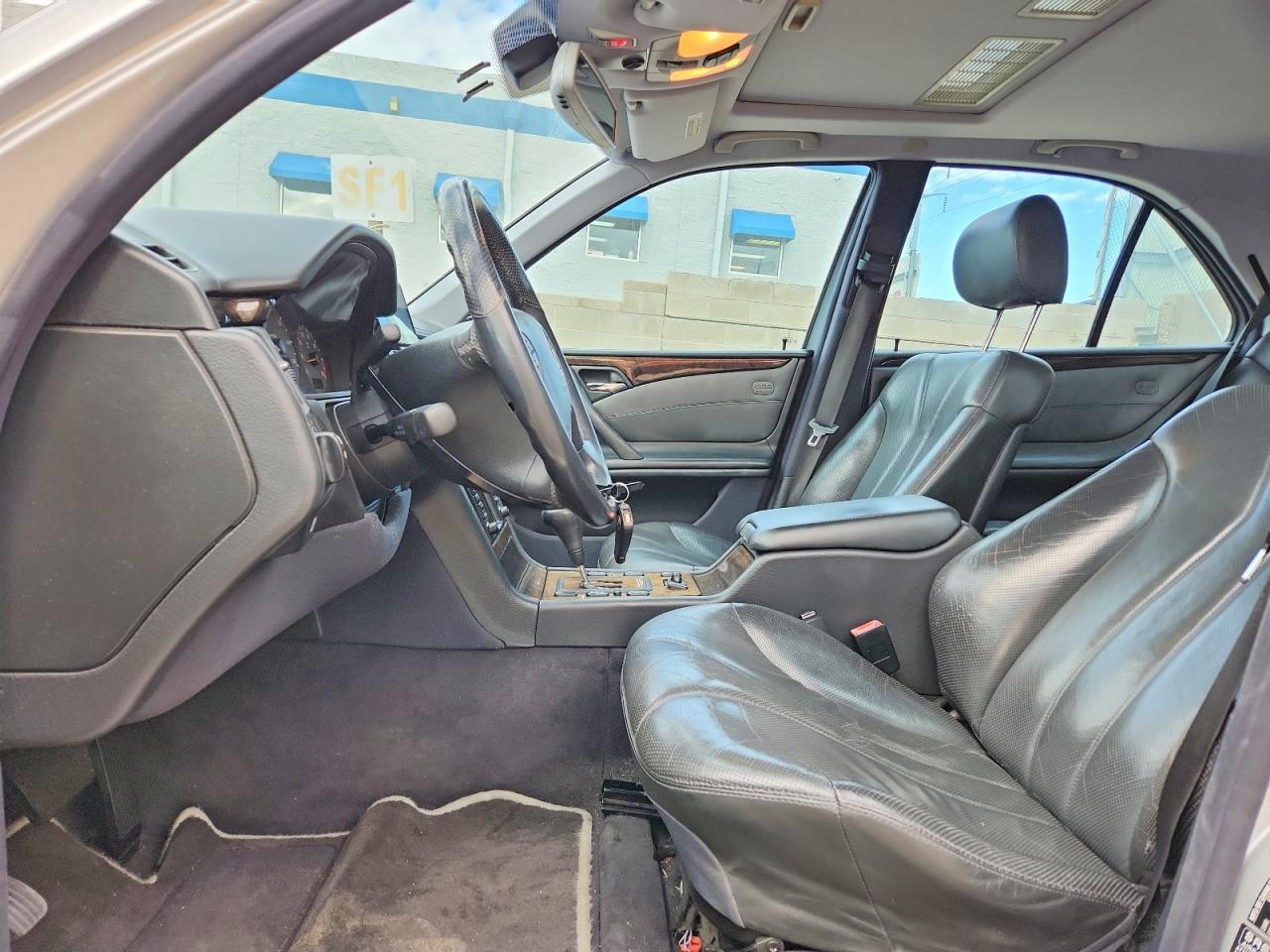 2000 Mercedes-benz E 55 Amg Silver vin: WDBJF74J6YB056473