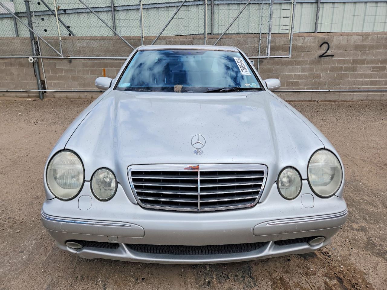 2000 Mercedes-benz E 55 Amg Silver vin: WDBJF74J6YB056473