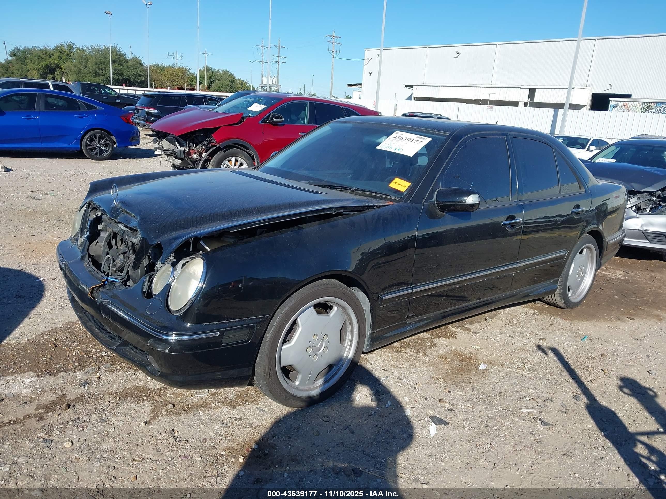 2000 Mercedes-benz E 55 Amg   Black vin: WDBJF74J6YB127798