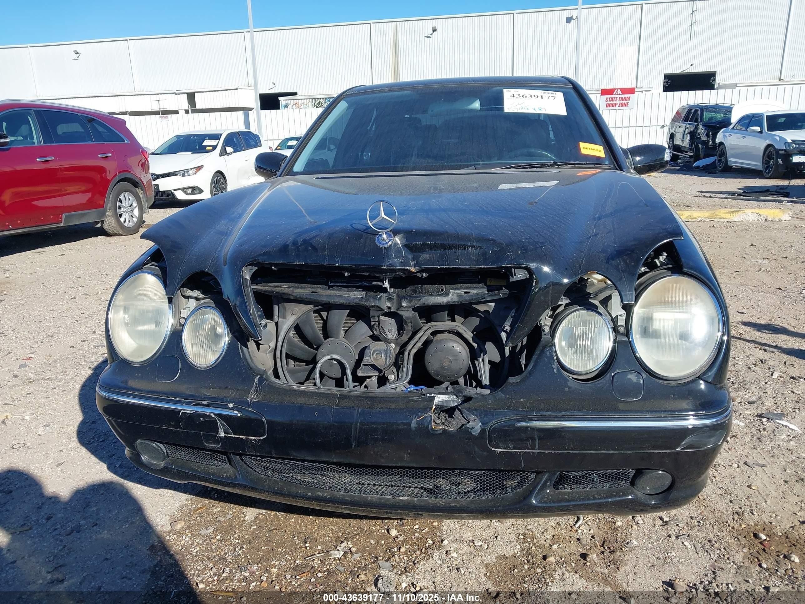 2000 Mercedes-benz E 55 Amg   Black vin: WDBJF74J6YB127798