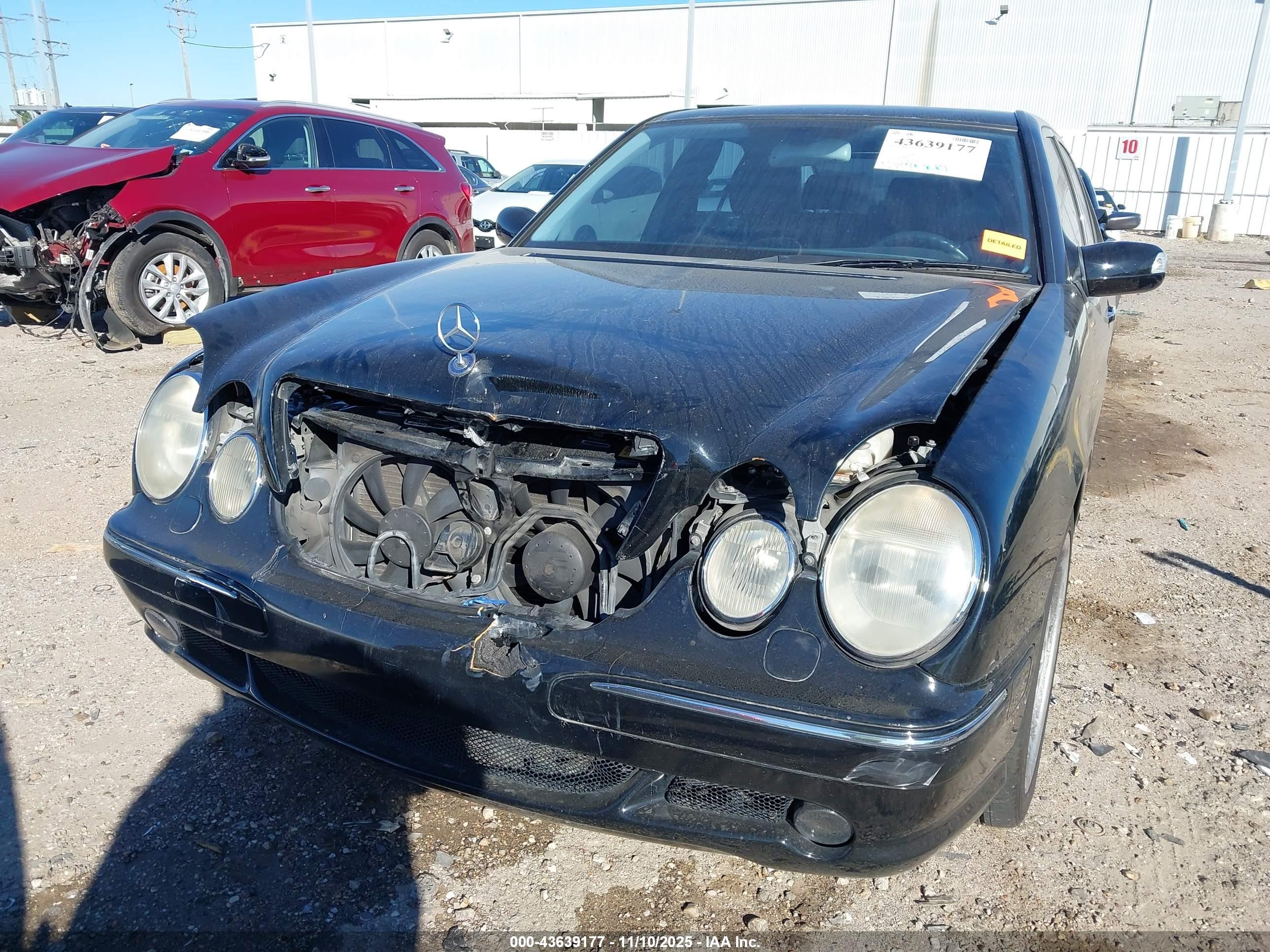2000 Mercedes-benz E 55 Amg   Black vin: WDBJF74J6YB127798