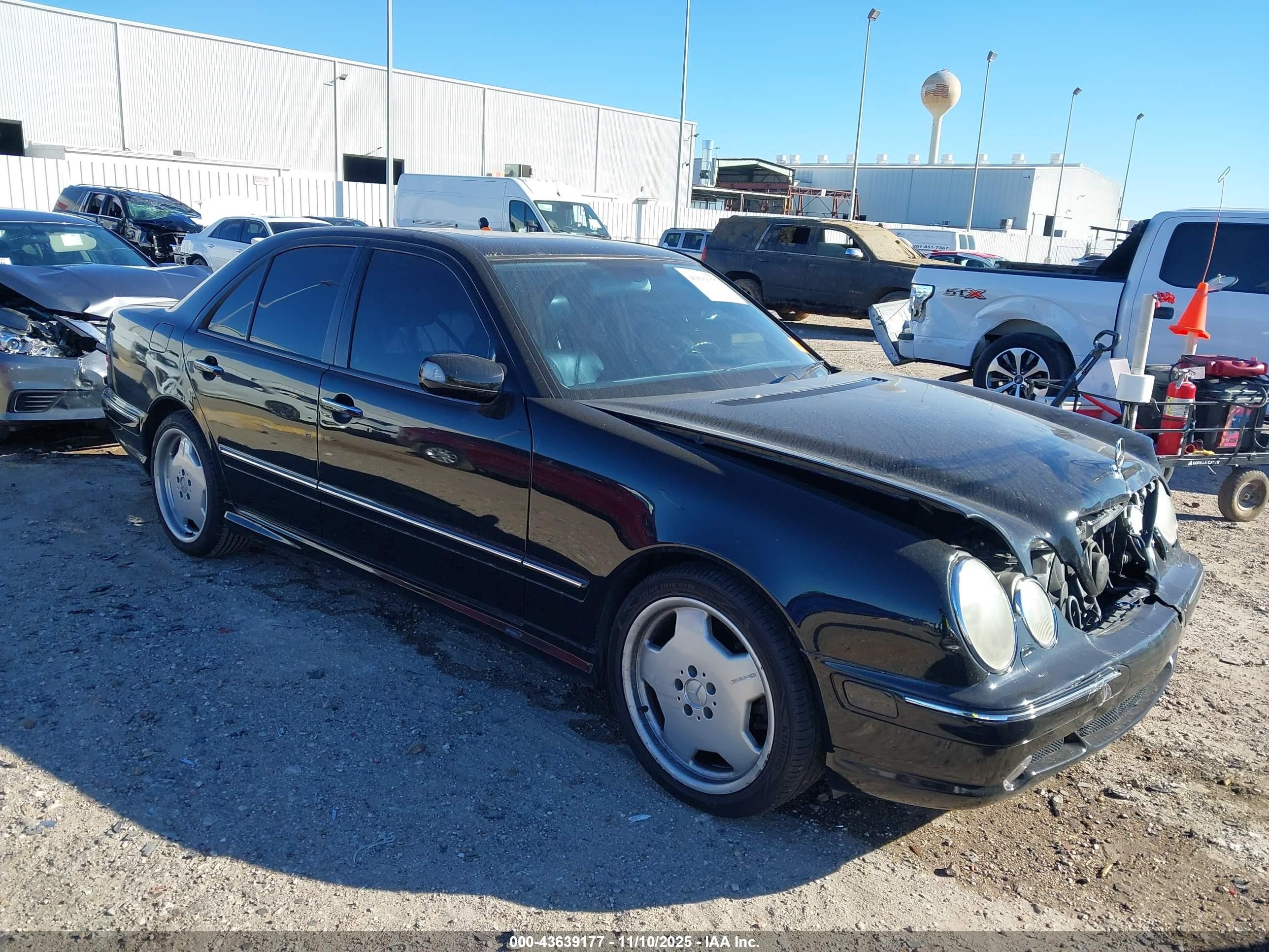 2000 Mercedes-benz E 55 Amg   Black vin: WDBJF74J6YB127798