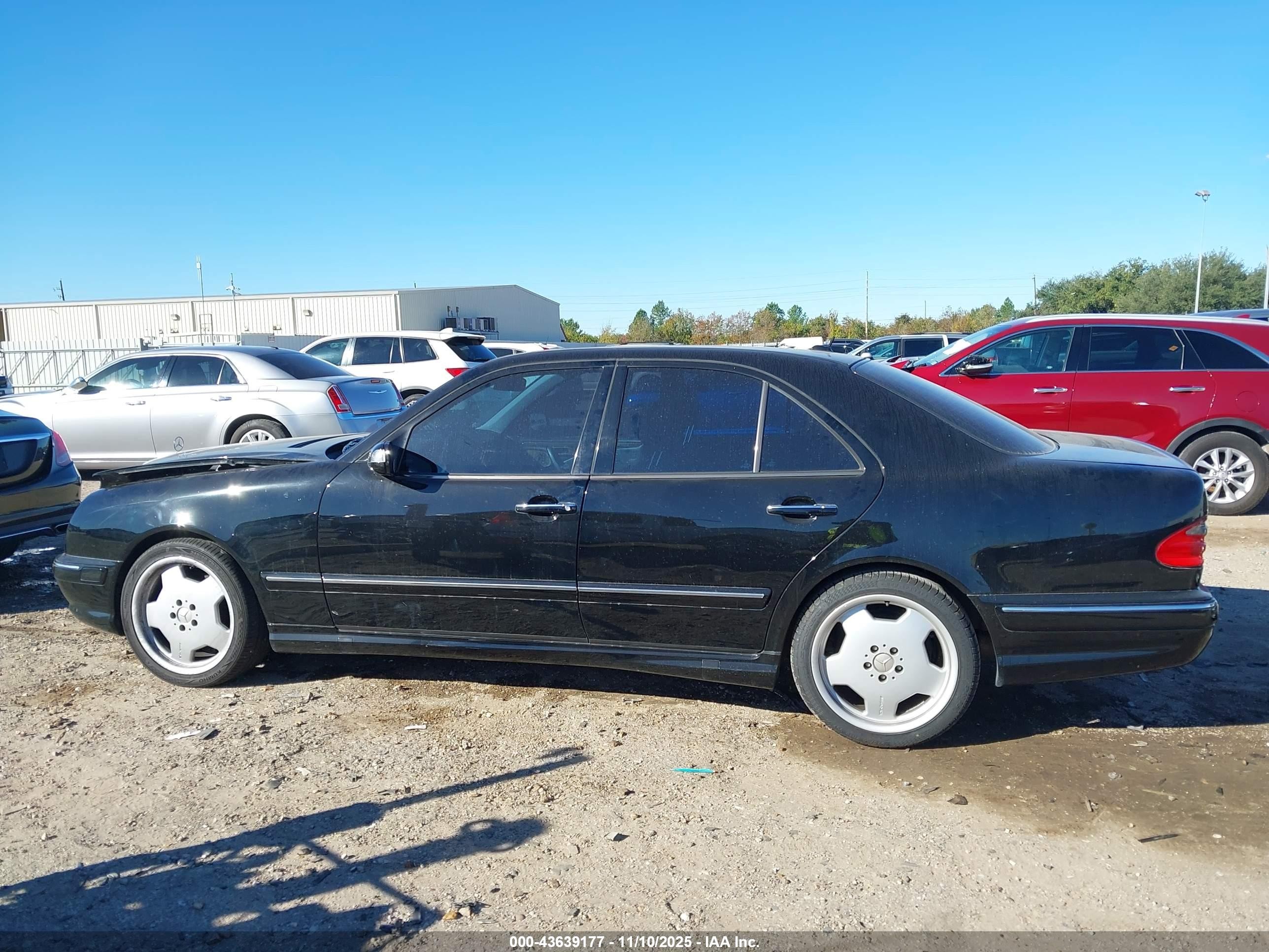 2000 Mercedes-benz E 55 Amg   Black vin: WDBJF74J6YB127798