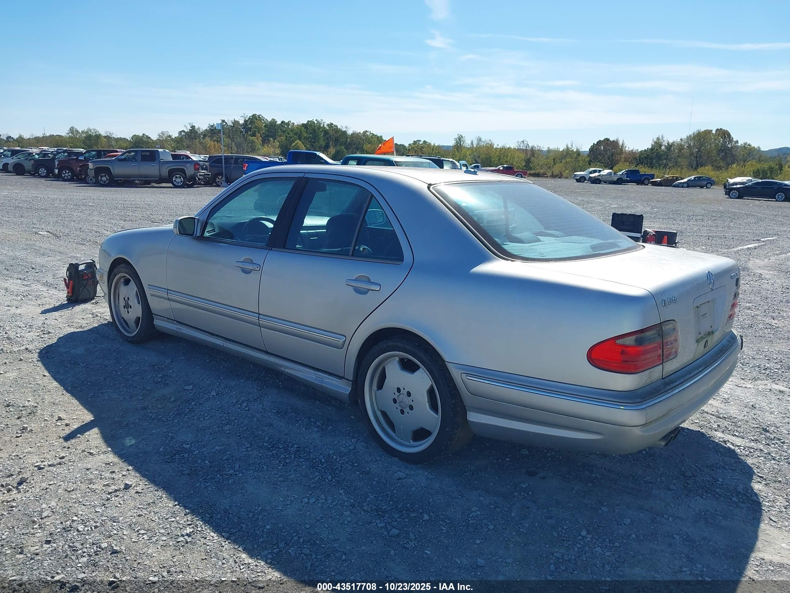 2001 Mercedes-benz E 55 Amg   Silver vin: WDBJF74J71B306504
