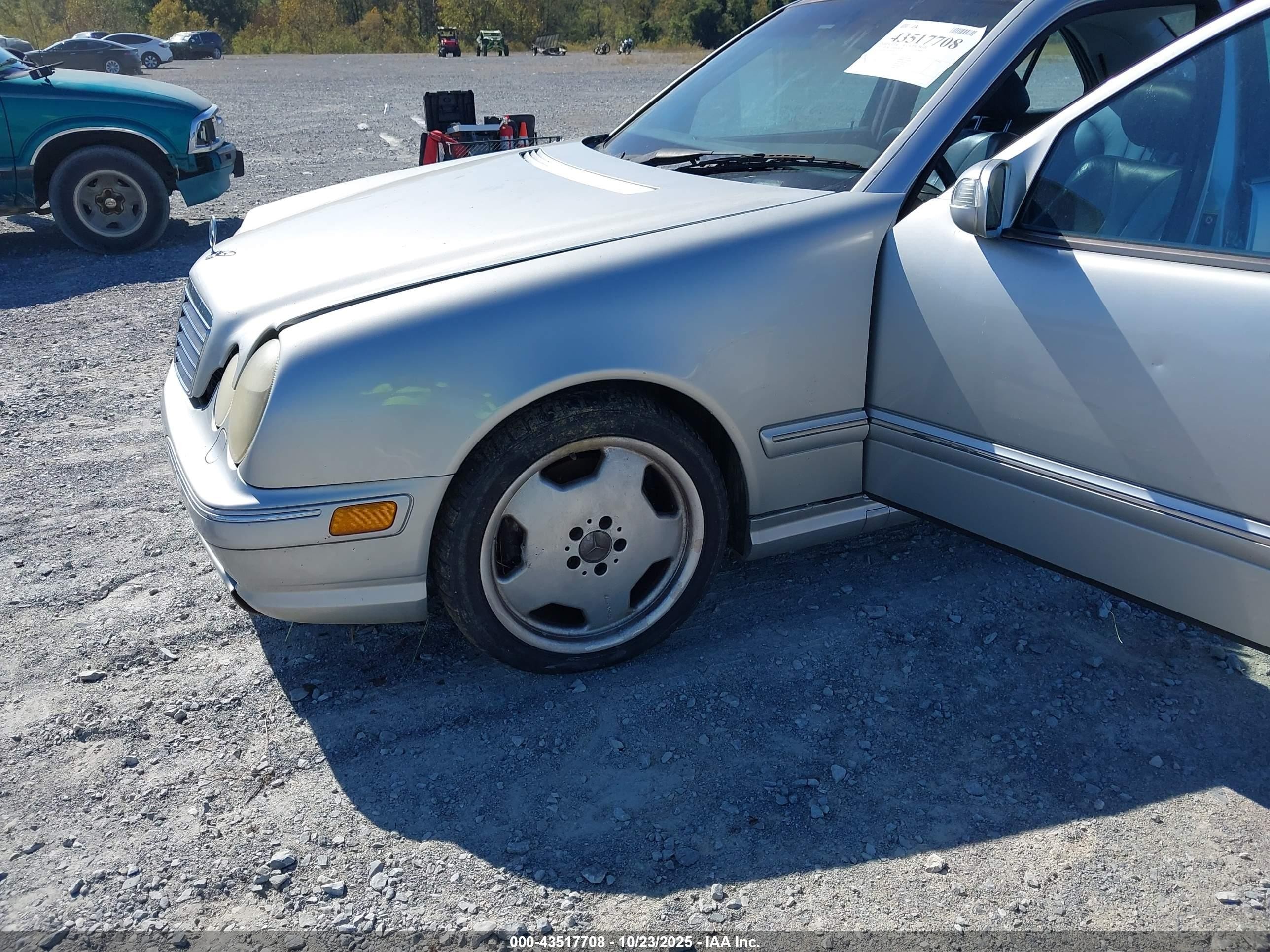 2001 Mercedes-benz E 55 Amg   Silver vin: WDBJF74J71B306504