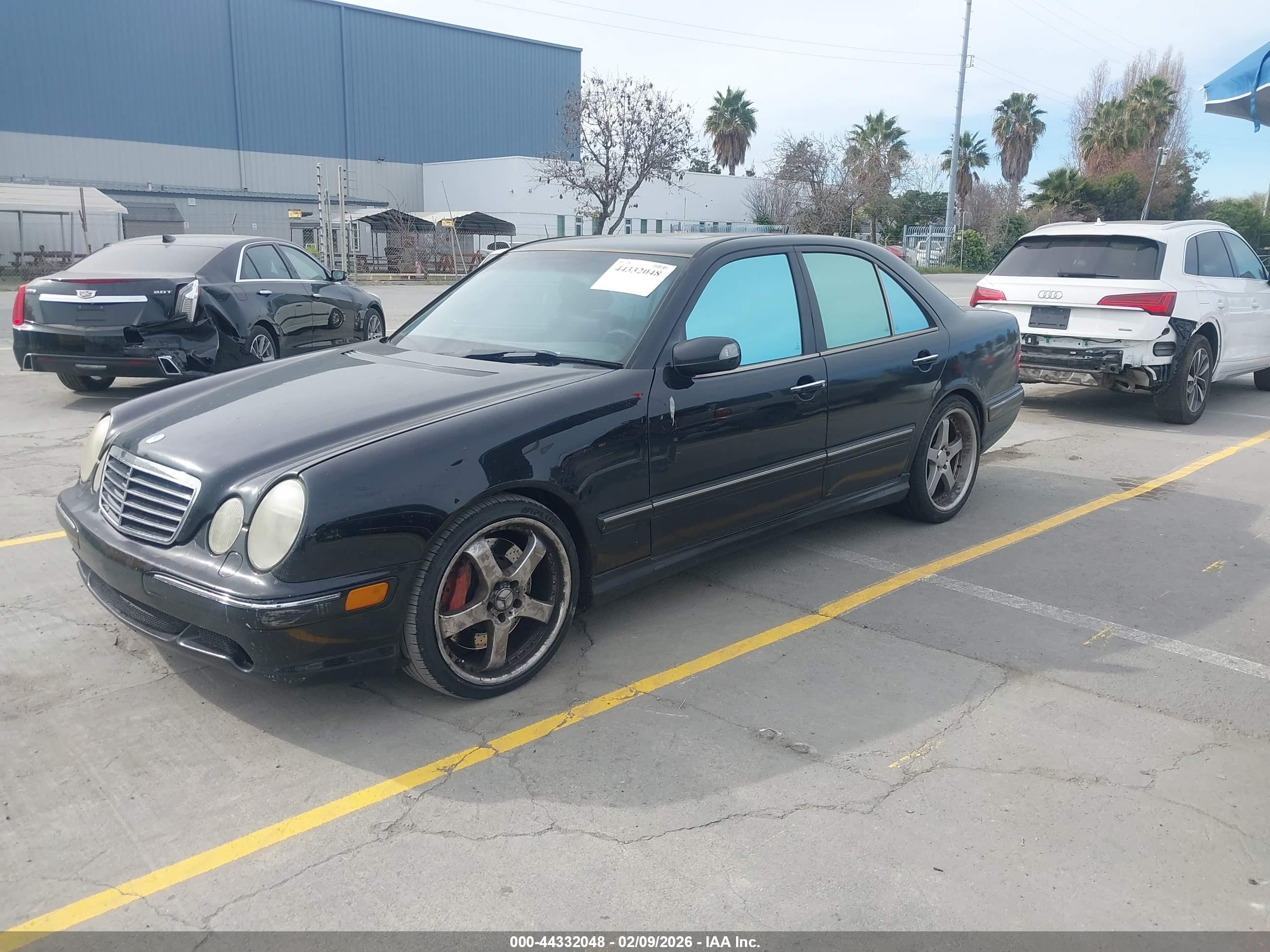 2000 Mercedes-benz E 55 Amg   Black vin: WDBJF74J7YB037902