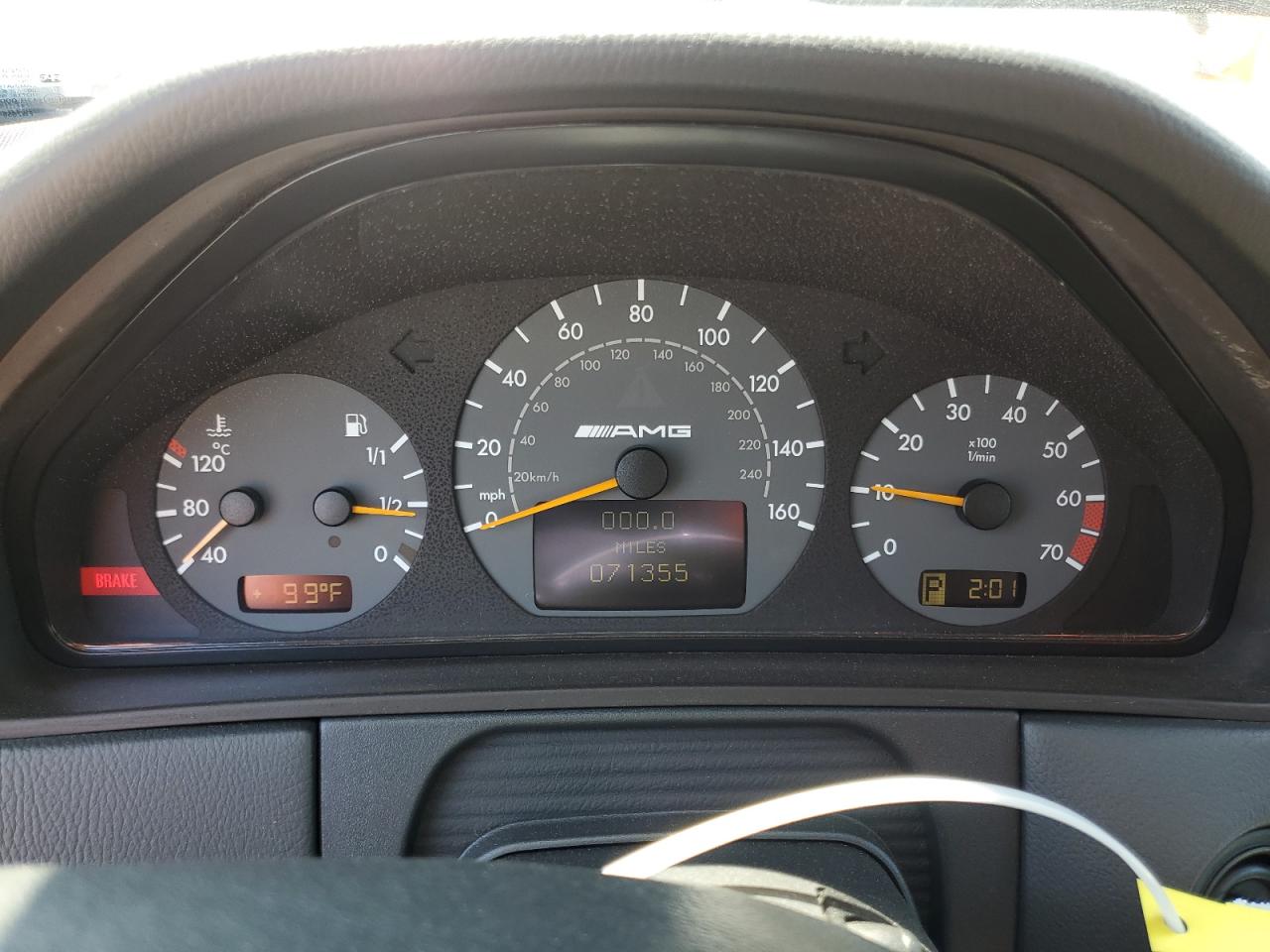 2000 Mercedes-benz E 55 Amg Silver vin: WDBJF74J7YB055624