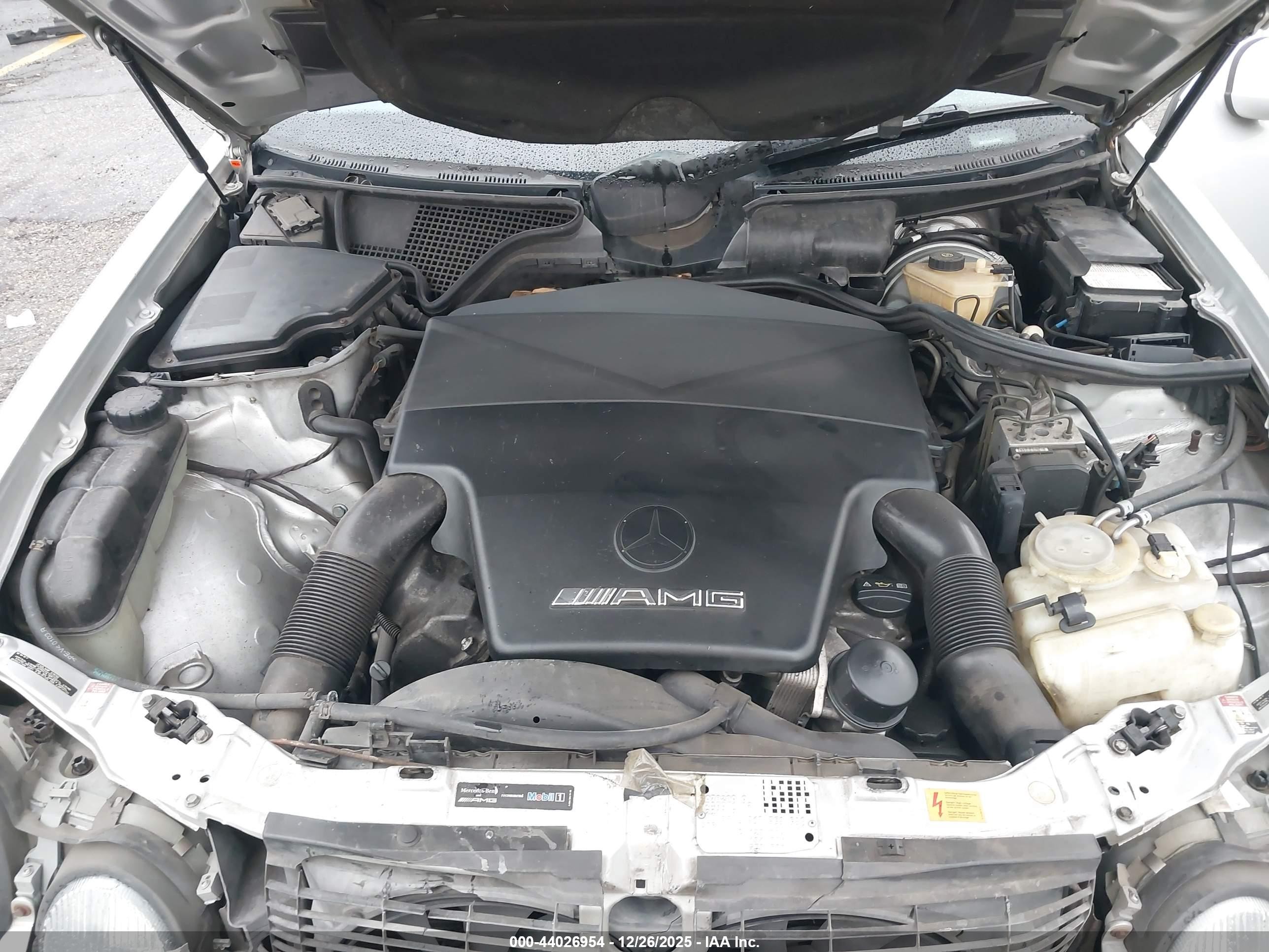 2001 Mercedes-benz E 55 Amg   Серебряный vin: WDBJF74J91B275207