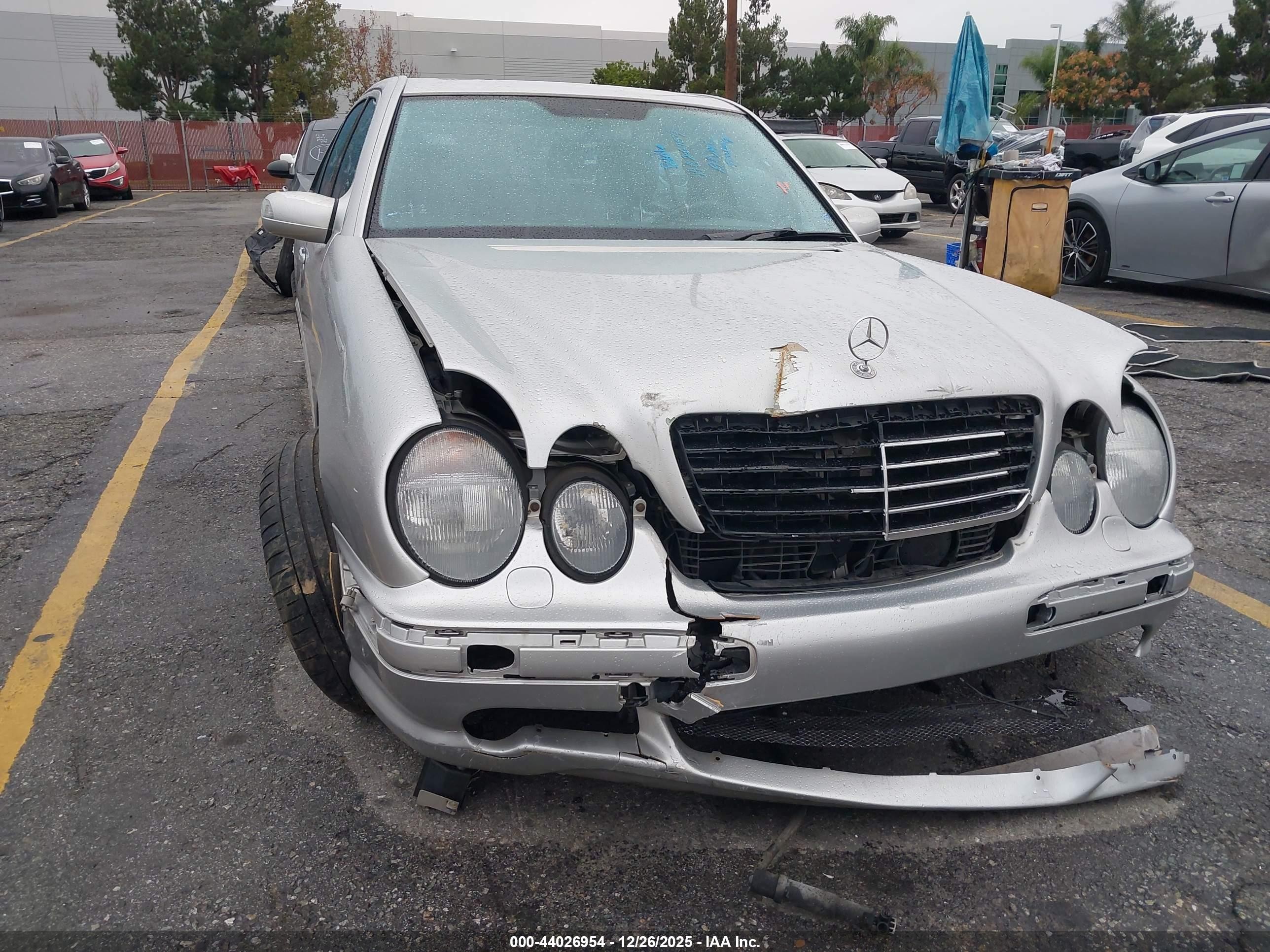 2001 Mercedes-benz E 55 Amg   Серебряный vin: WDBJF74J91B275207