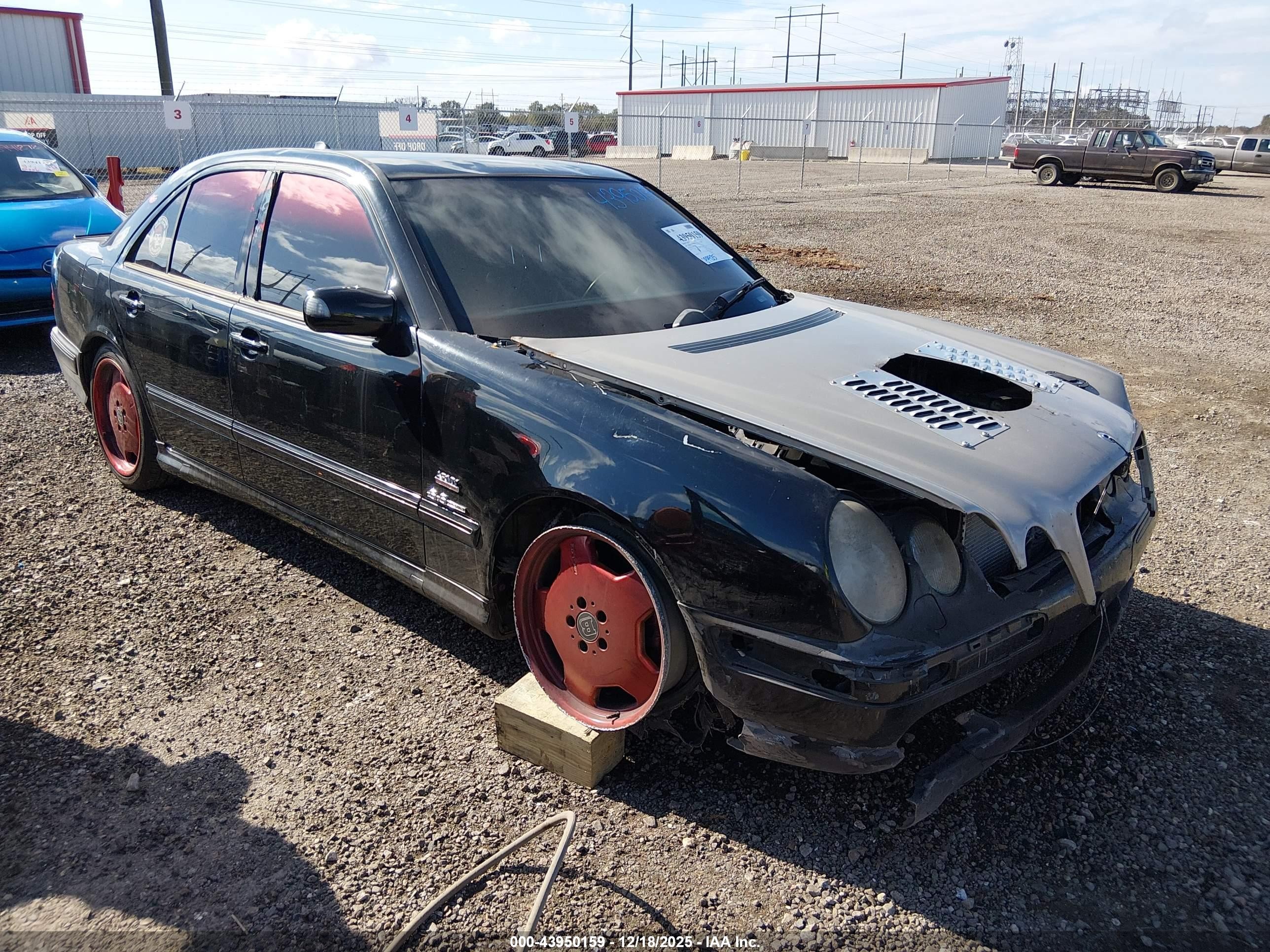 2001 Mercedes-benz E 55 Amg   Black vin: WDBJF74J91B321067