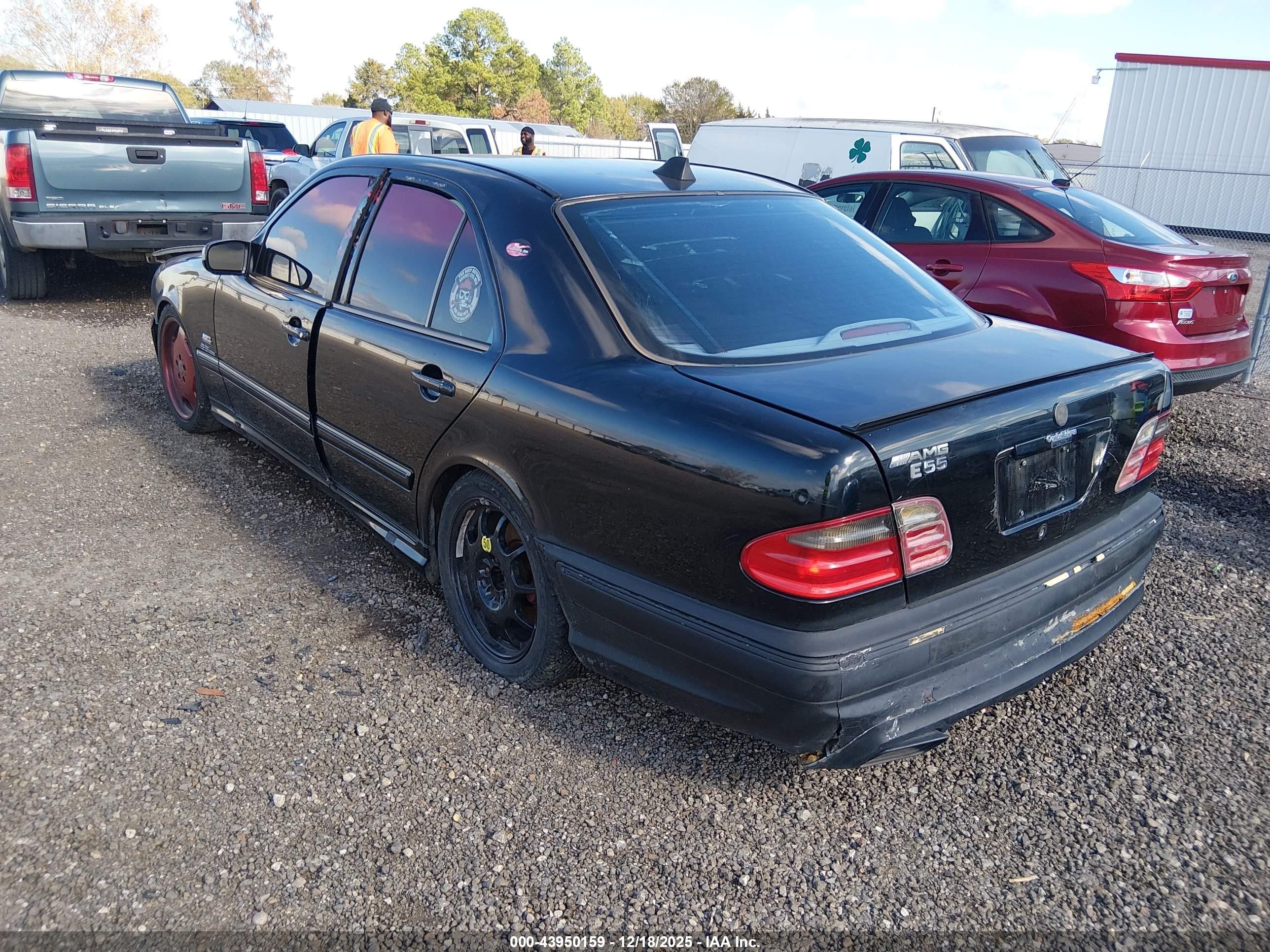 2001 Mercedes-benz E 55 Amg   Black vin: WDBJF74J91B321067
