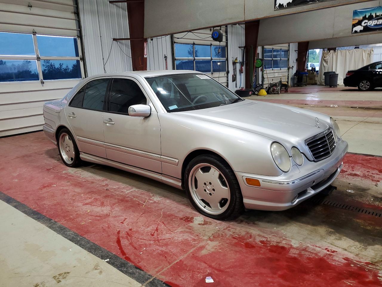 2001 Mercedes-benz E 55 Amg Silver vin: WDBJF74JX1B282408