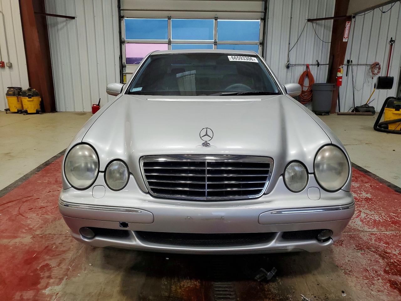 2001 Mercedes-benz E 55 Amg Silver vin: WDBJF74JX1B282408