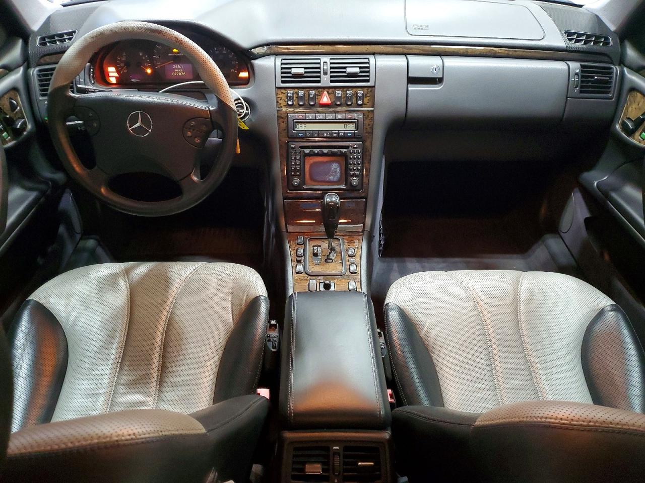 2001 Mercedes-benz E 55 Amg Silver vin: WDBJF74JX1B282408