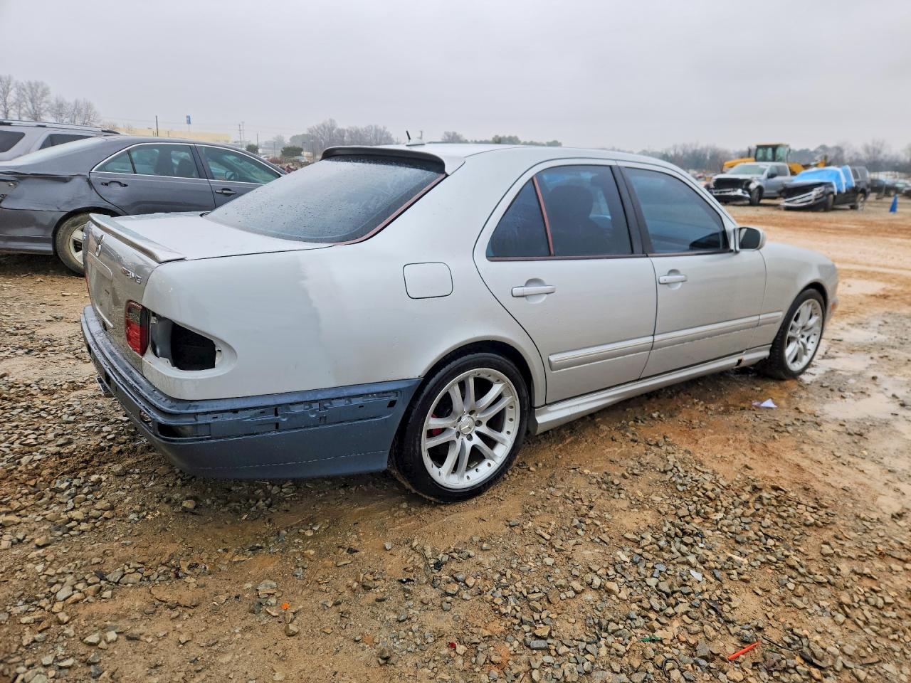 2002 Mercedes-benz E 55 Amg Silver vin: WDBJF74JX2B447276