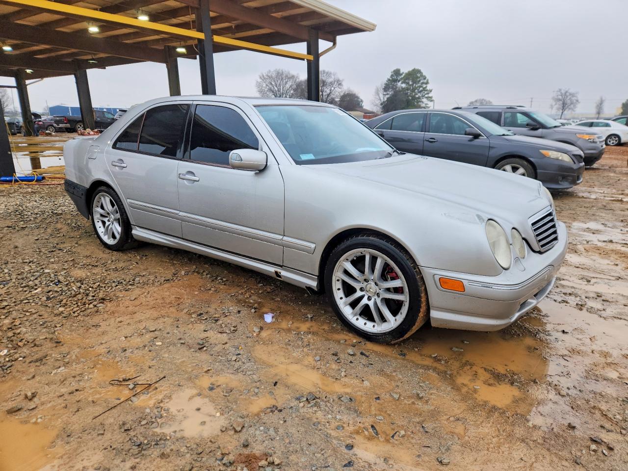 2002 Mercedes-benz E 55 Amg Silver vin: WDBJF74JX2B447276