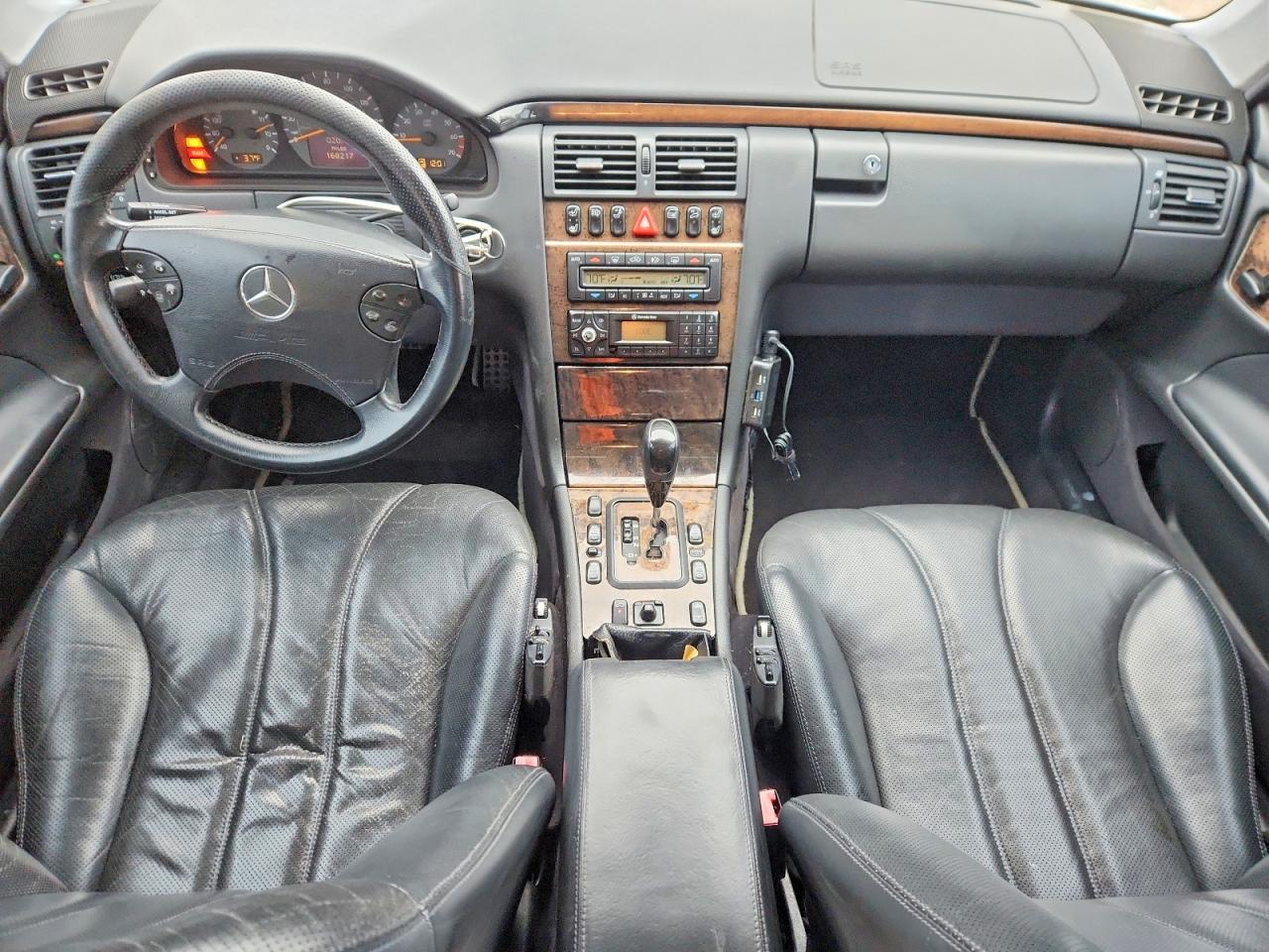 2002 Mercedes-benz E 55 Amg Silver vin: WDBJF74JX2B447276