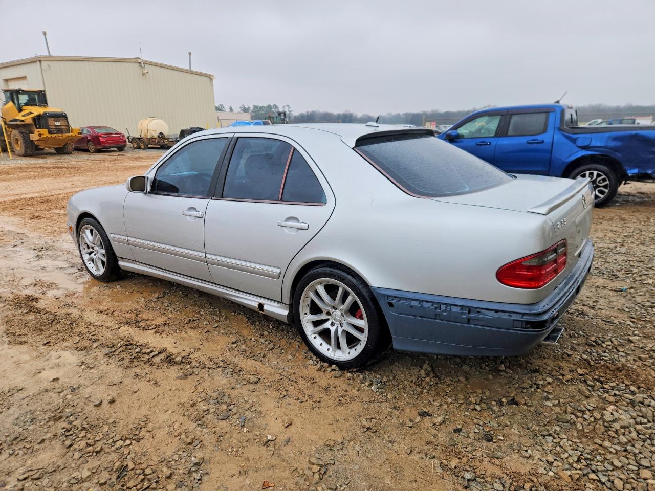 2002 Mercedes-benz E 55 Amg Silver vin: WDBJF74JX2B447276