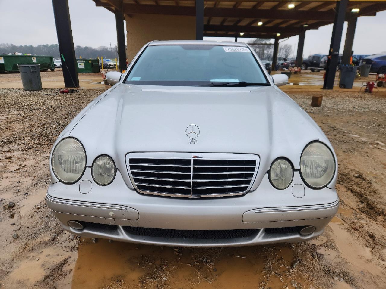 2002 Mercedes-benz E 55 Amg Silver vin: WDBJF74JX2B447276